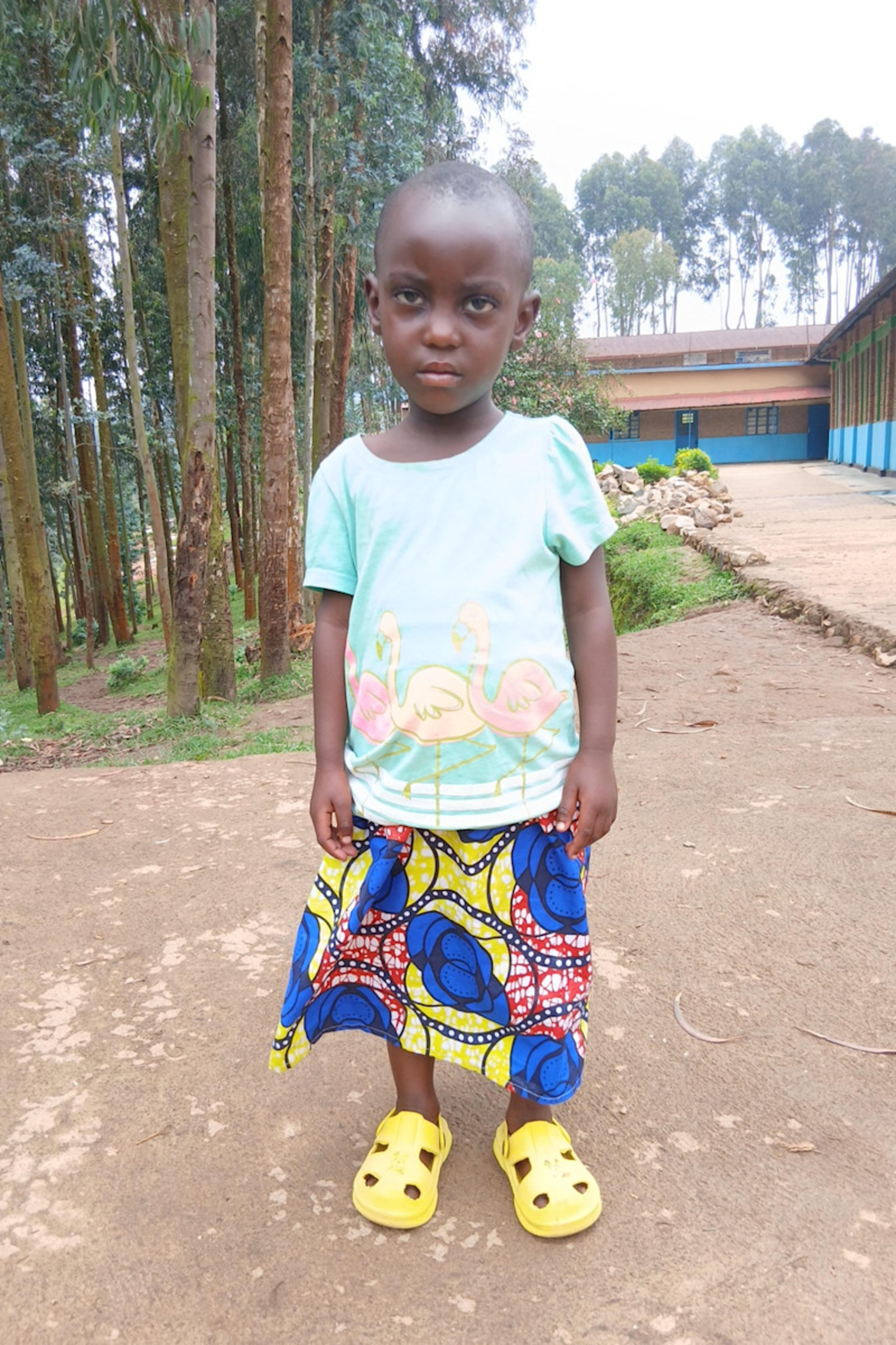 An unsponsored girl named Labella from Rwanda who lives in an AIDS-affected area, is vulnerable to exploitation and has waited 191 days for a sponsor.