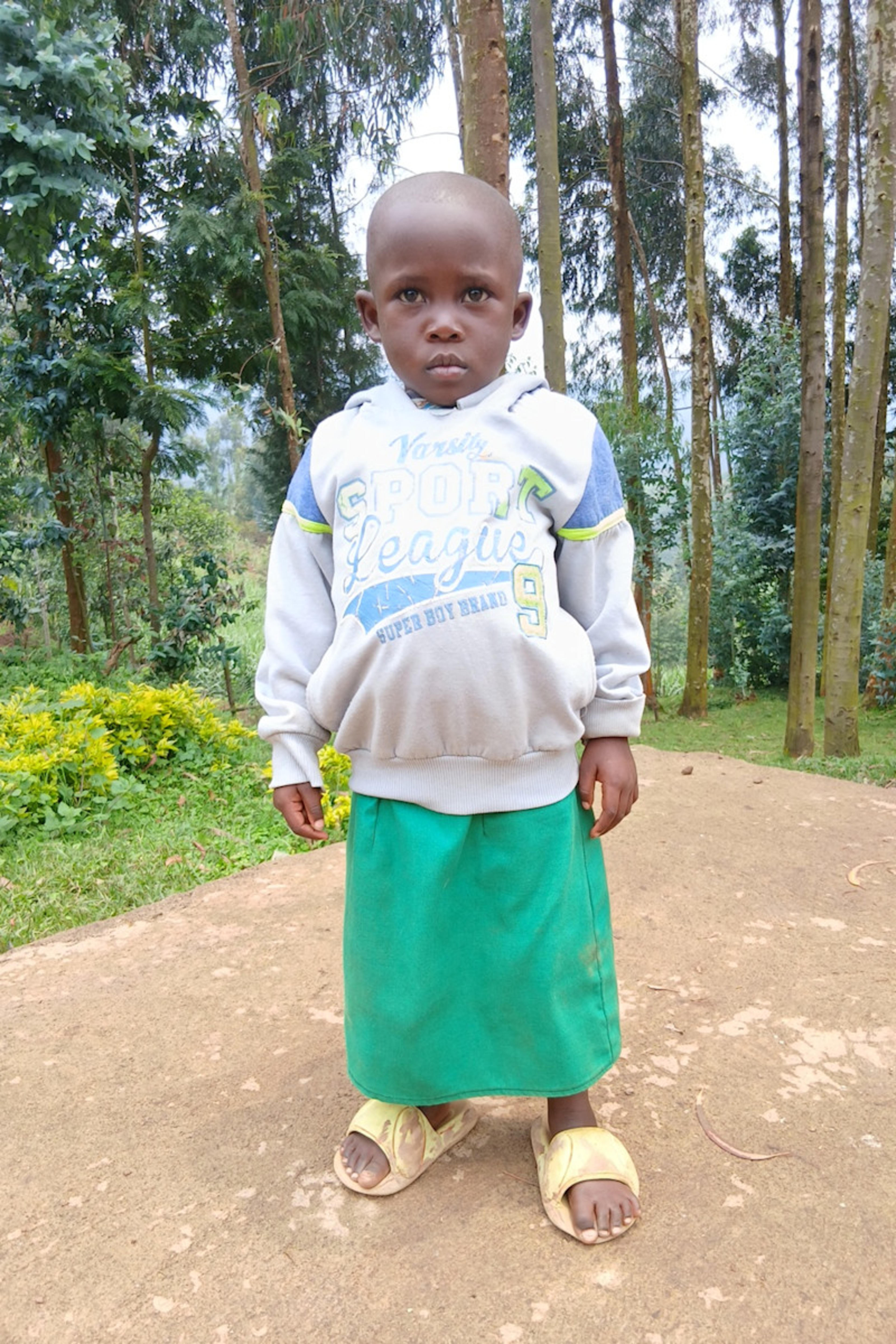 An unsponsored girl named Belise from Rwanda who lives in an AIDS-affected area, is vulnerable to exploitation and has waited 189 days for a sponsor.