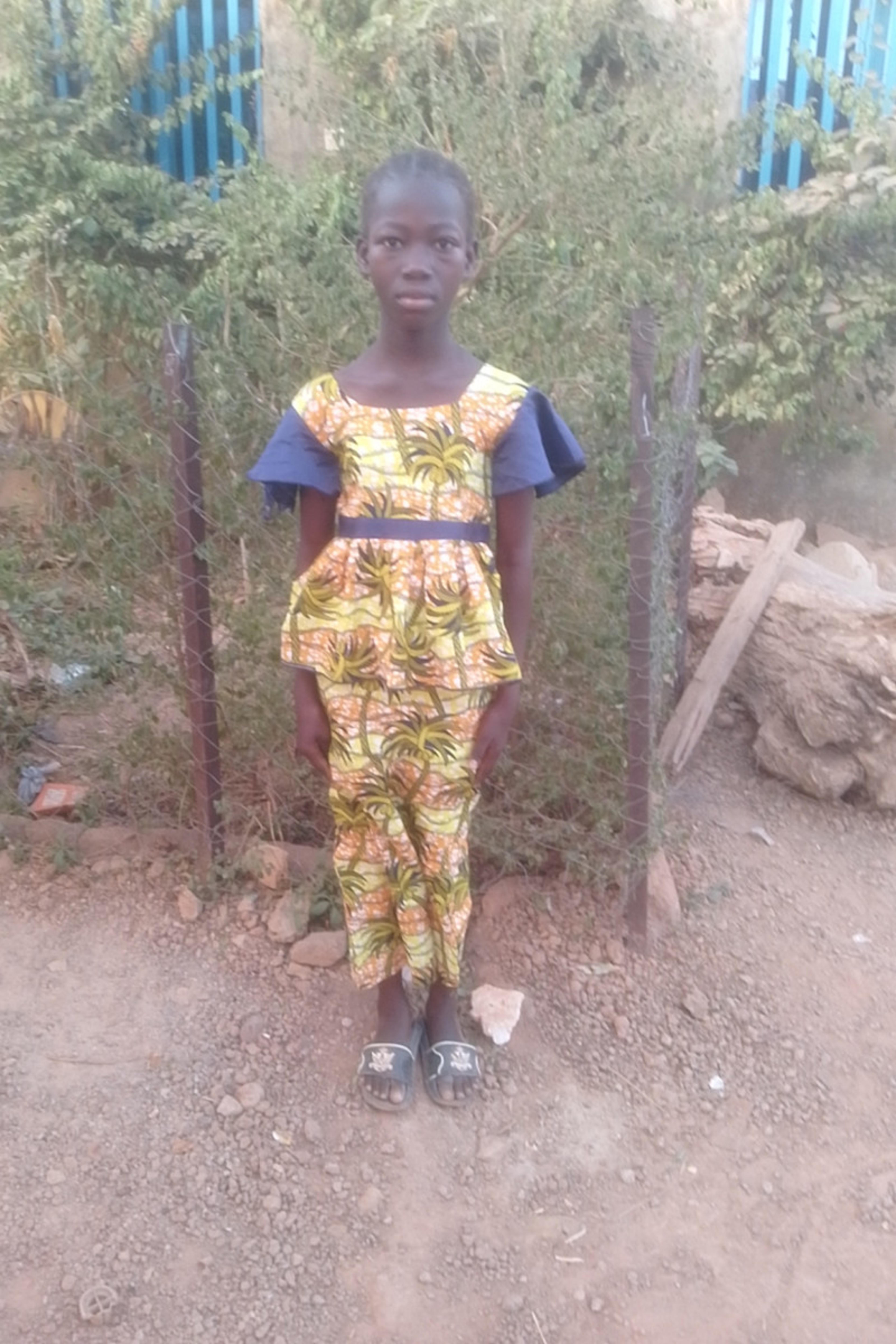 An unsponsored girl named Carmel from Burkina Faso who lives in an AIDS-affected area, is vulnerable to exploitation and has waited 541 days for a sponsor.