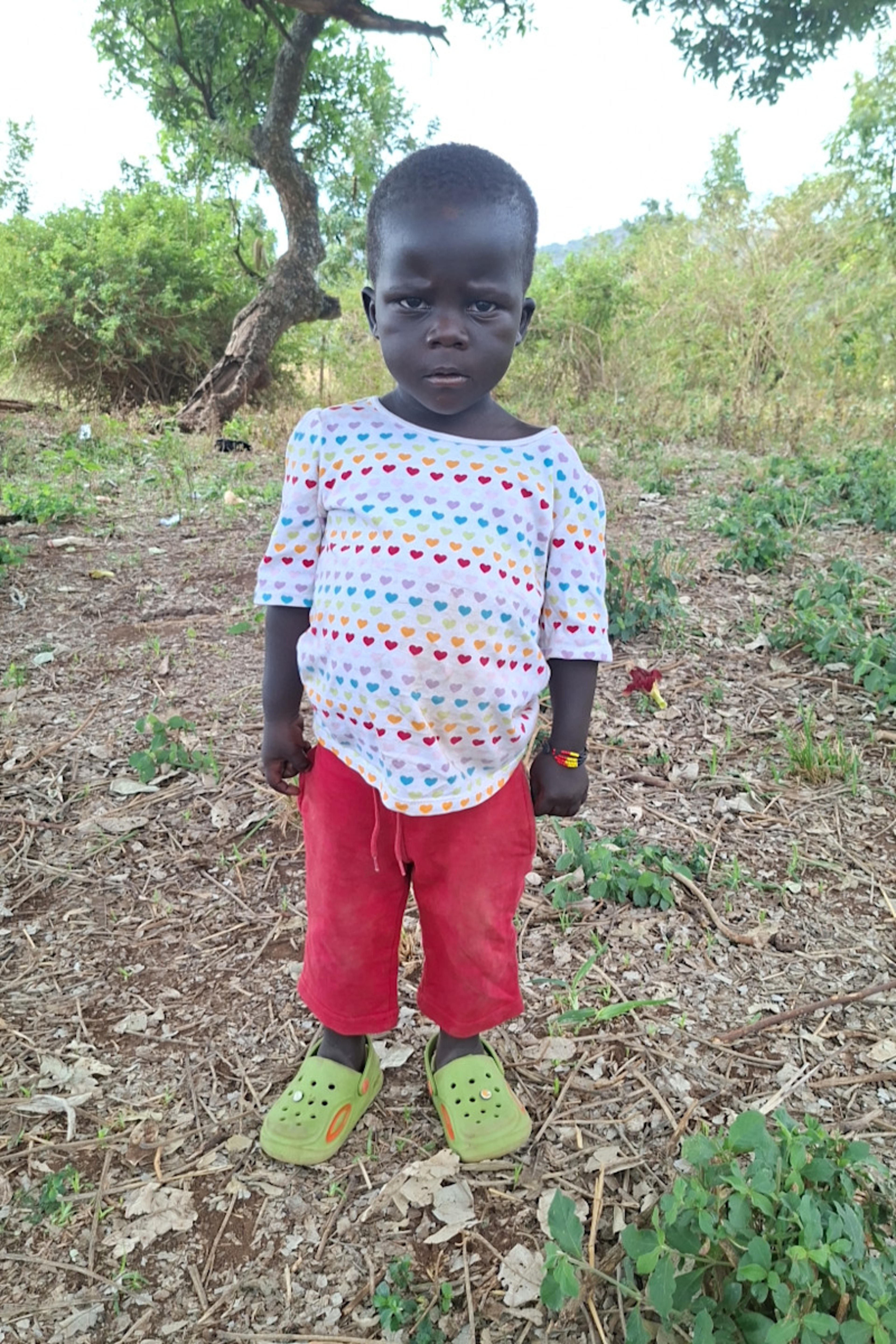 An unsponsored boy named Lokwang from Uganda who lives in an AIDS-affected area, is vulnerable to exploitation and has waited 213 days for a sponsor.