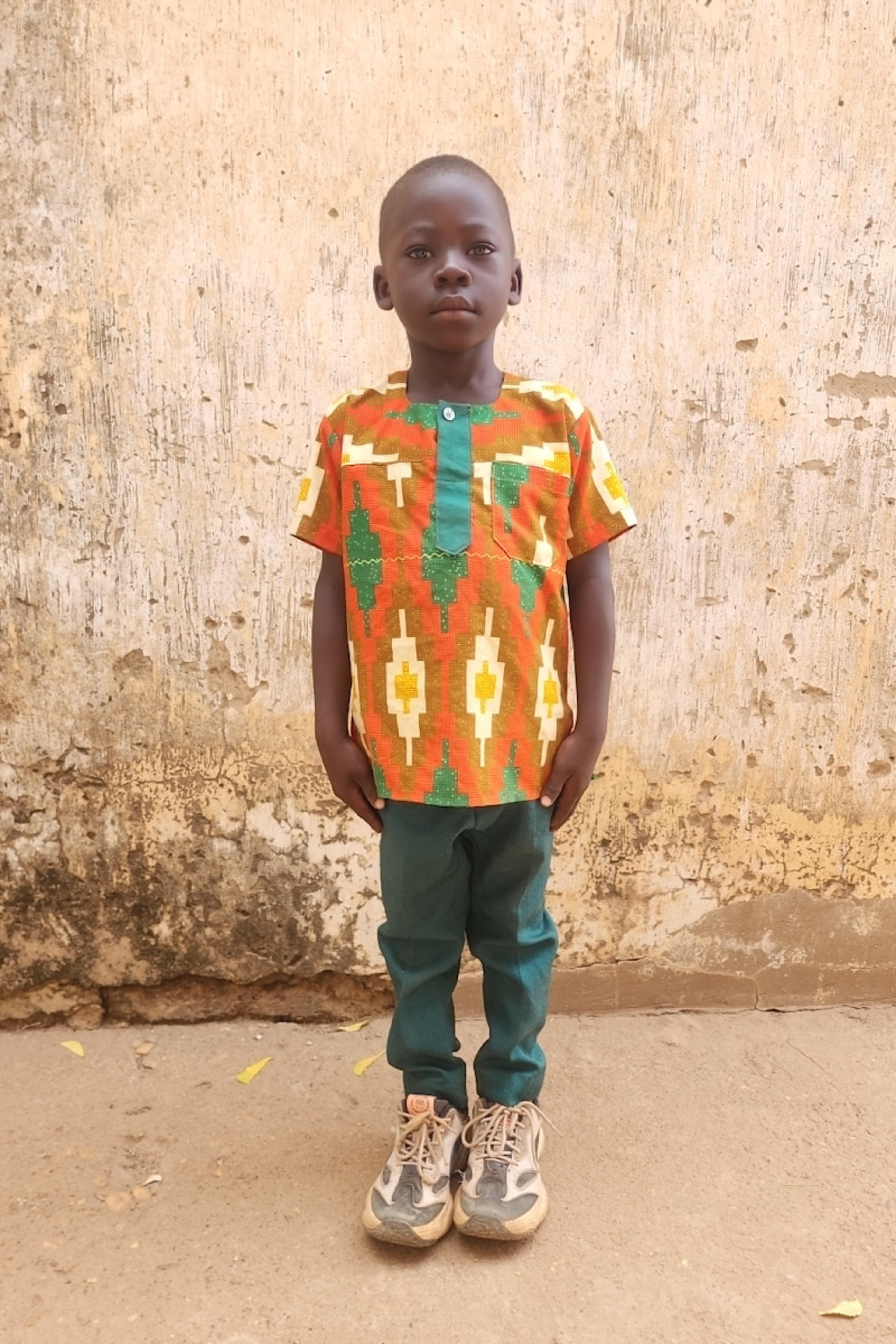 An unsponsored boy named Divine from Ghana who lives in an AIDS-affected area and has waited 181 days for a sponsor.