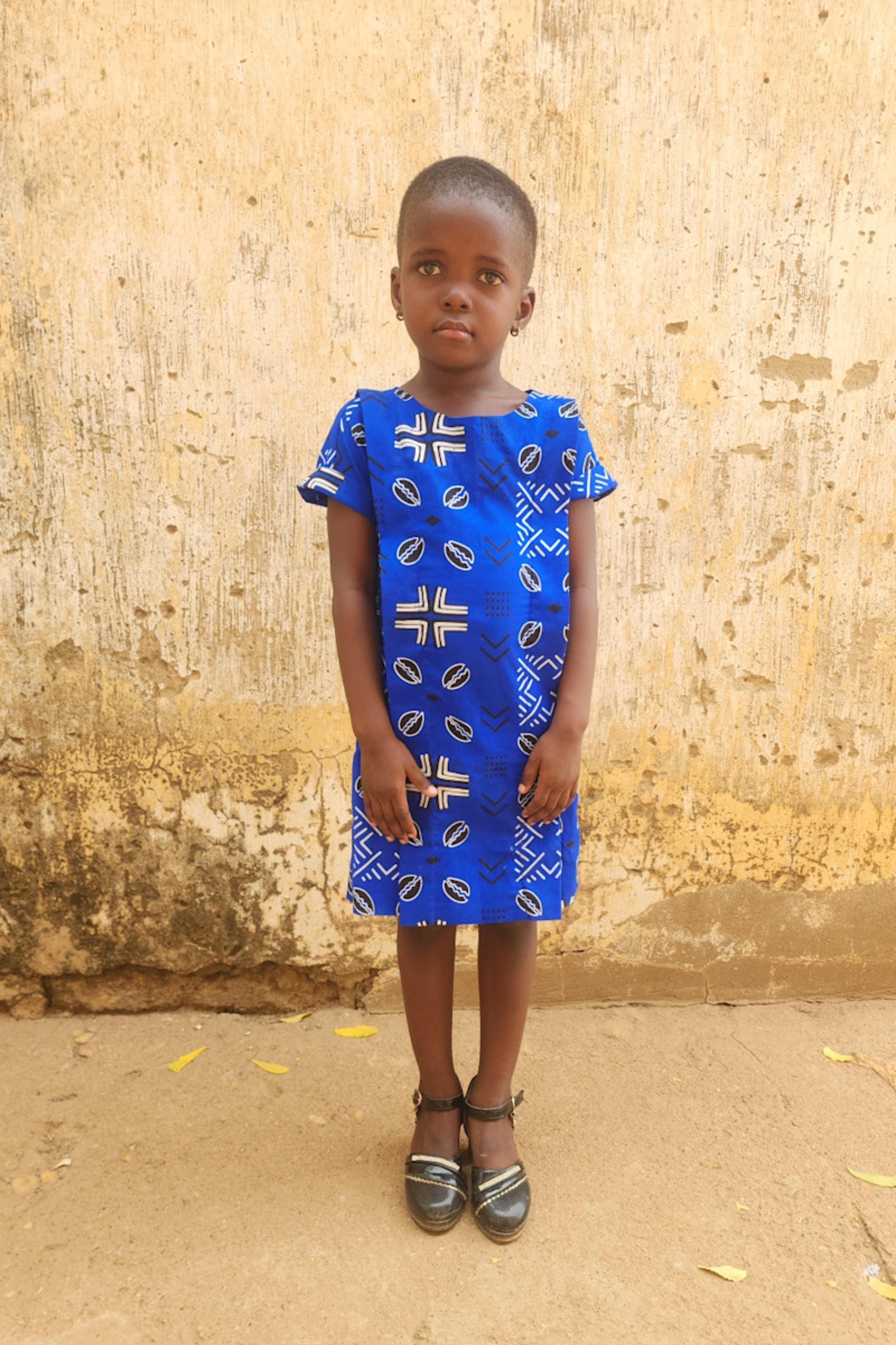 An unsponsored girl named Happy from Ghana who lives in an AIDS-affected area and has waited 181 days for a sponsor.