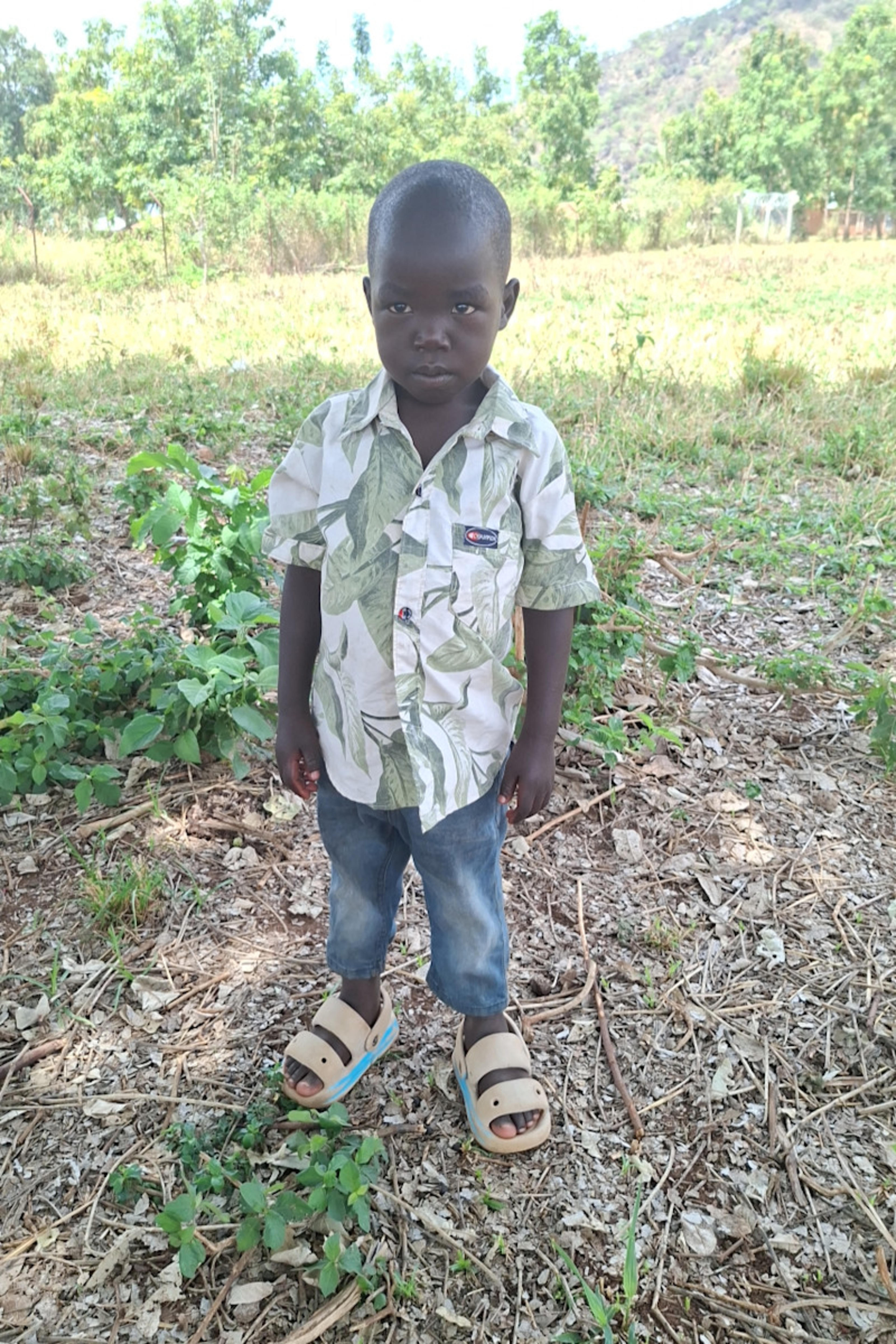 An unsponsored boy named Lotyang from Uganda who lives in an AIDS-affected area, is vulnerable to exploitation and has waited 213 days for a sponsor.