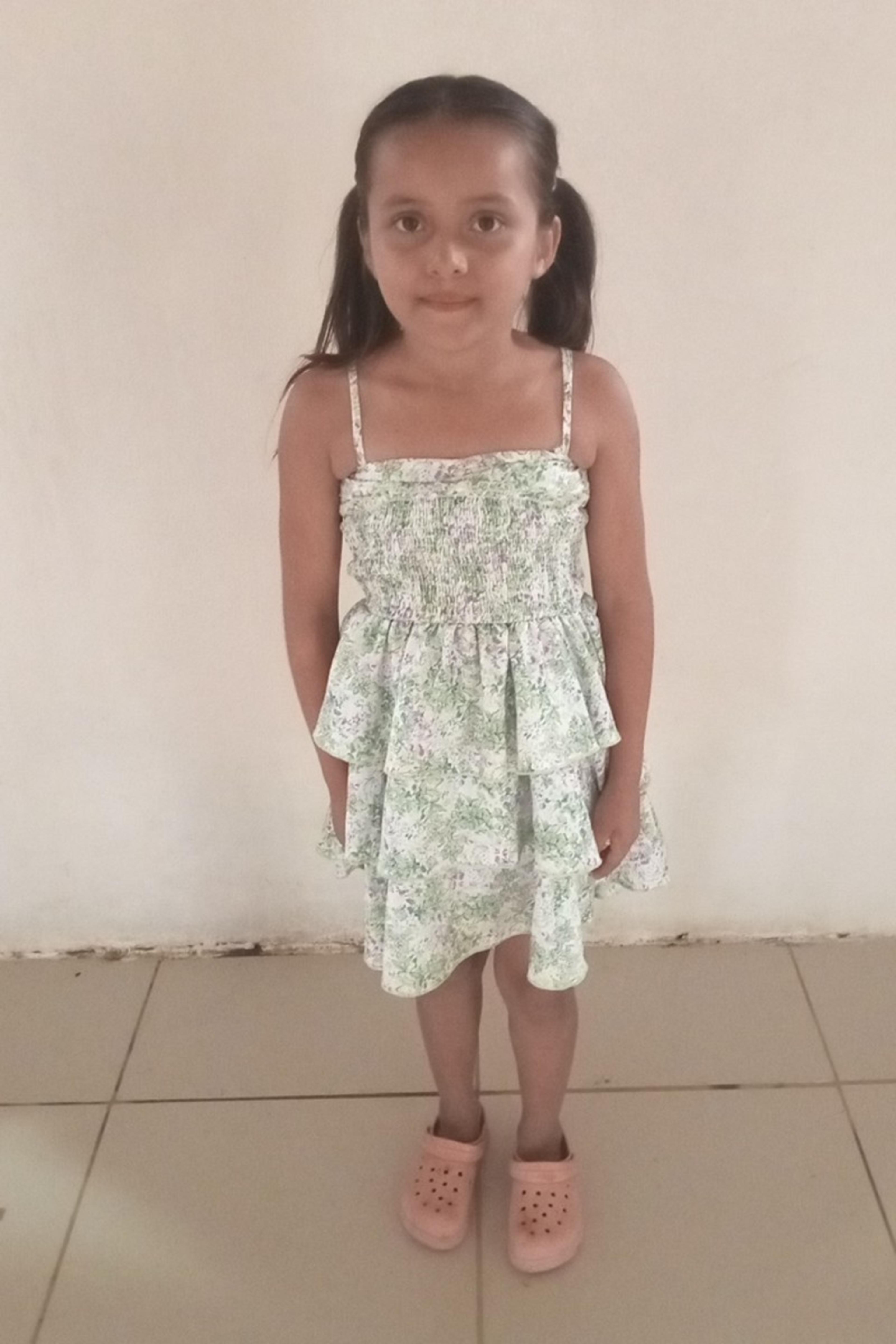 An unsponsored girl named Emeling from Nicaragua who has waited 372 days for a sponsor.