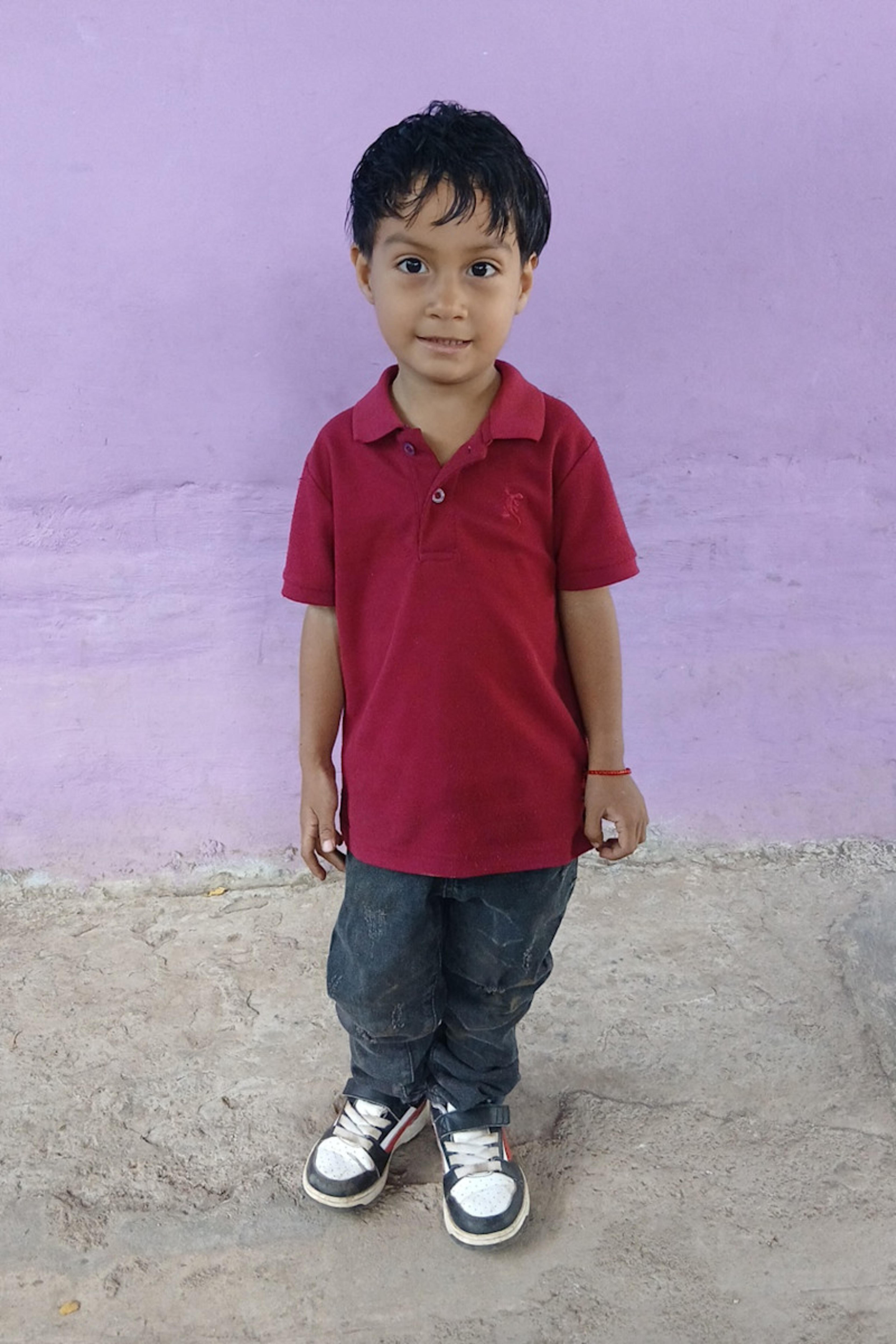 An unsponsored boy named Danys from El Salvador who has waited 194 days for a sponsor.