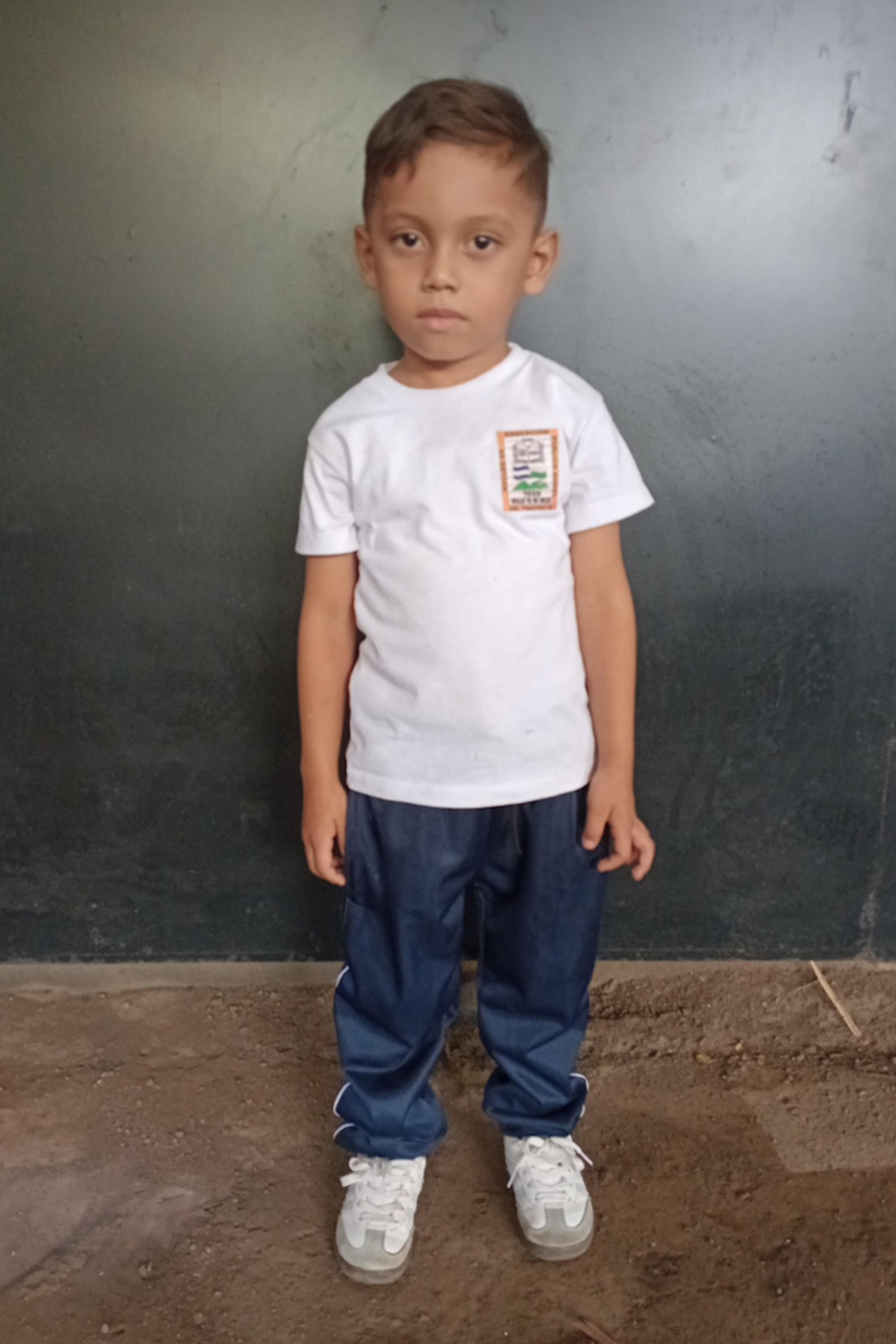 An unsponsored boy named Emir from Nicaragua who has waited 655 days for a sponsor.