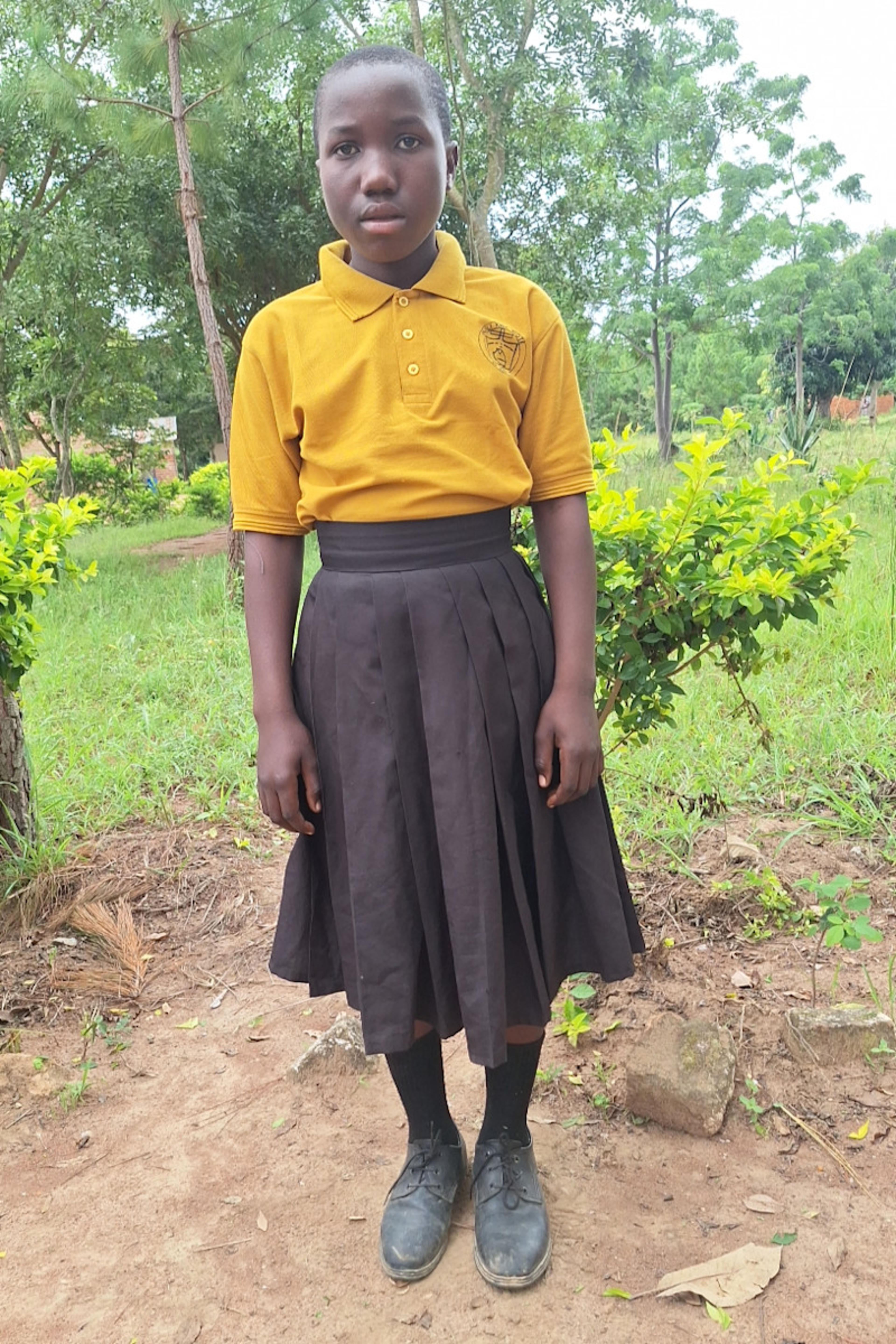 An unsponsored girl named Catherine from Tanzania who lives in an AIDS-affected area, is vulnerable to exploitation and has waited 531 days for a sponsor.