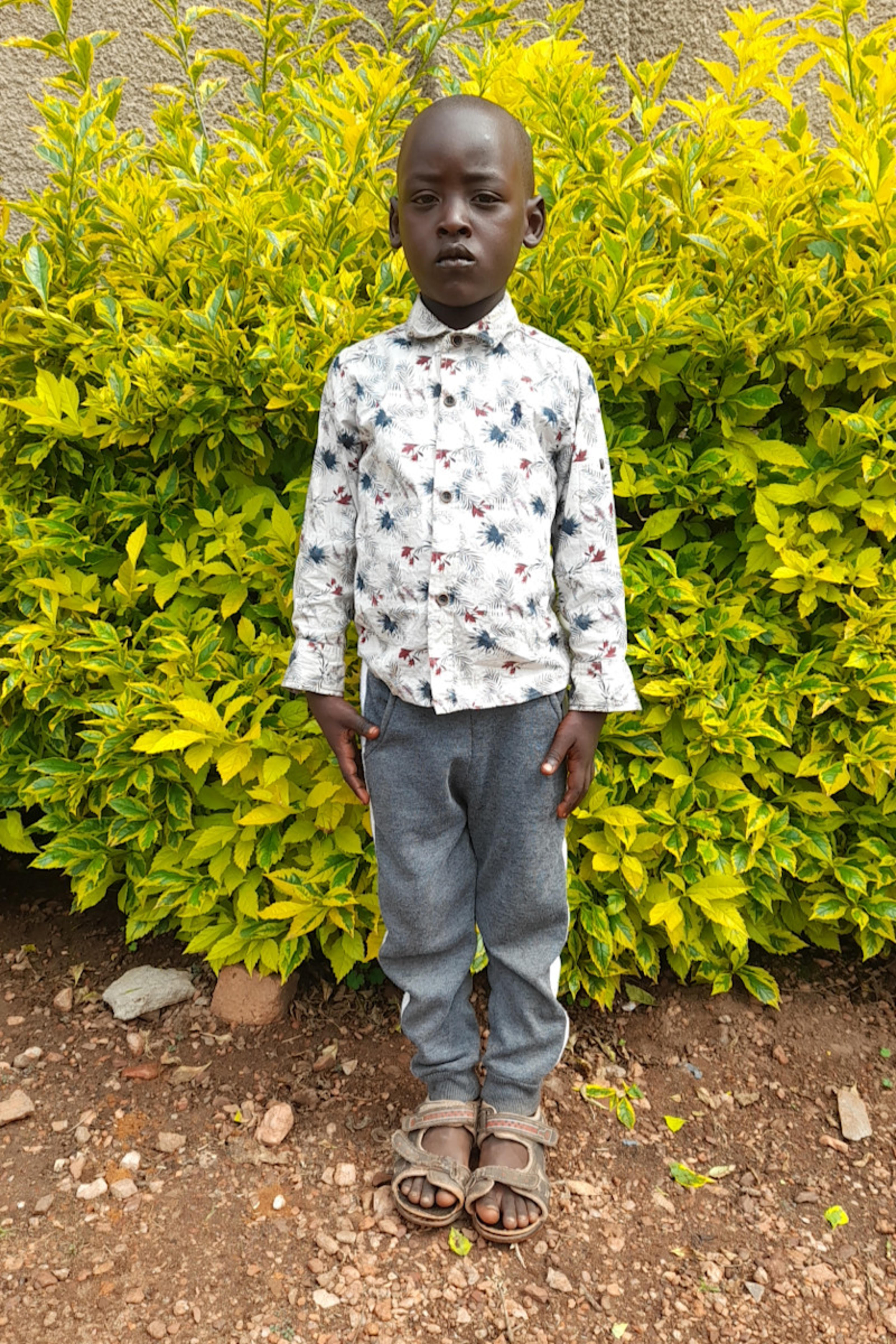 An unsponsored boy named Ngururukundo from Rwanda who lives in an AIDS-affected area, is vulnerable to exploitation and has waited 193 days for a sponsor.