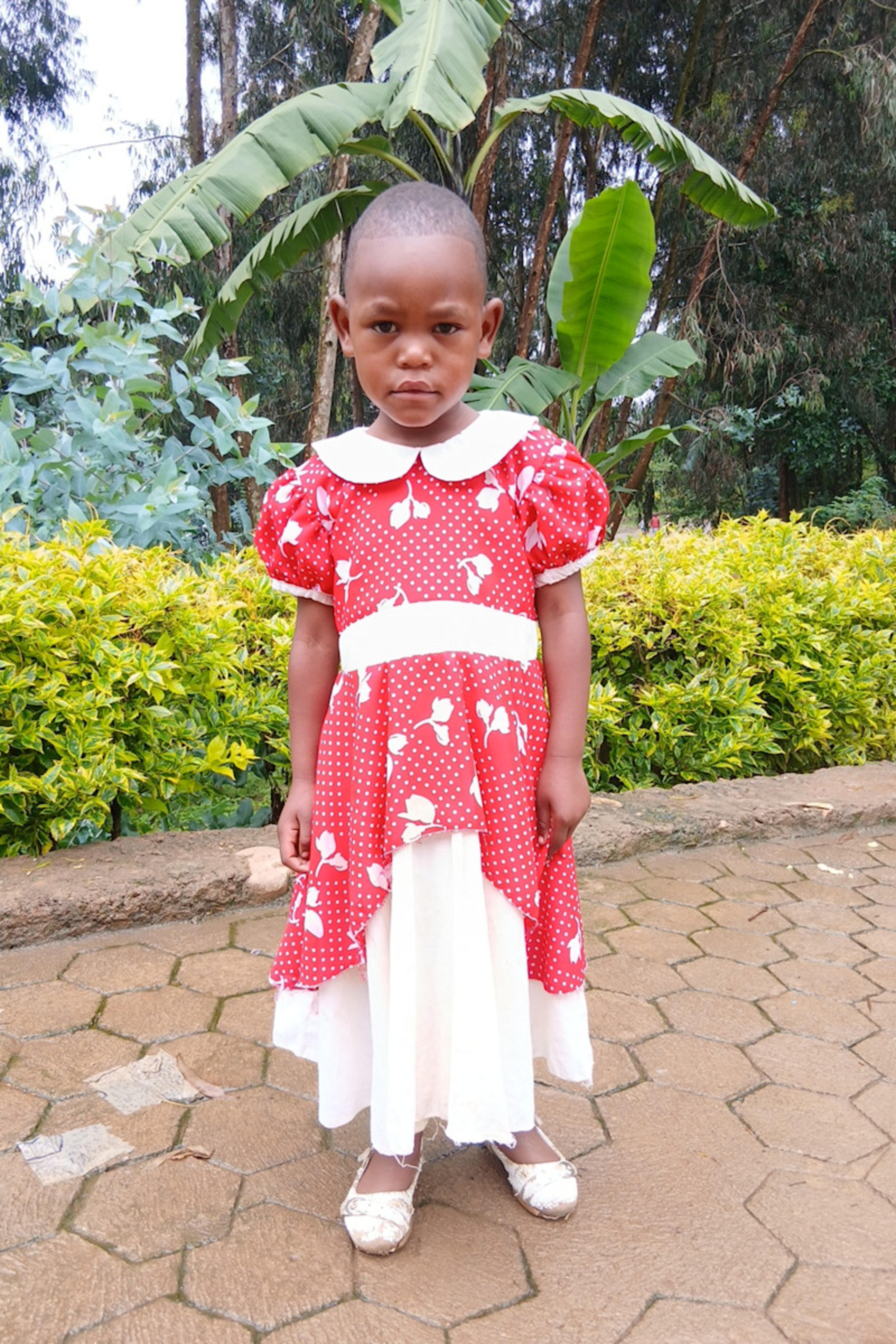 An unsponsored girl named Aimee leandrine from Rwanda who lives in an AIDS-affected area, is vulnerable to exploitation and has waited 193 days for a sponsor.