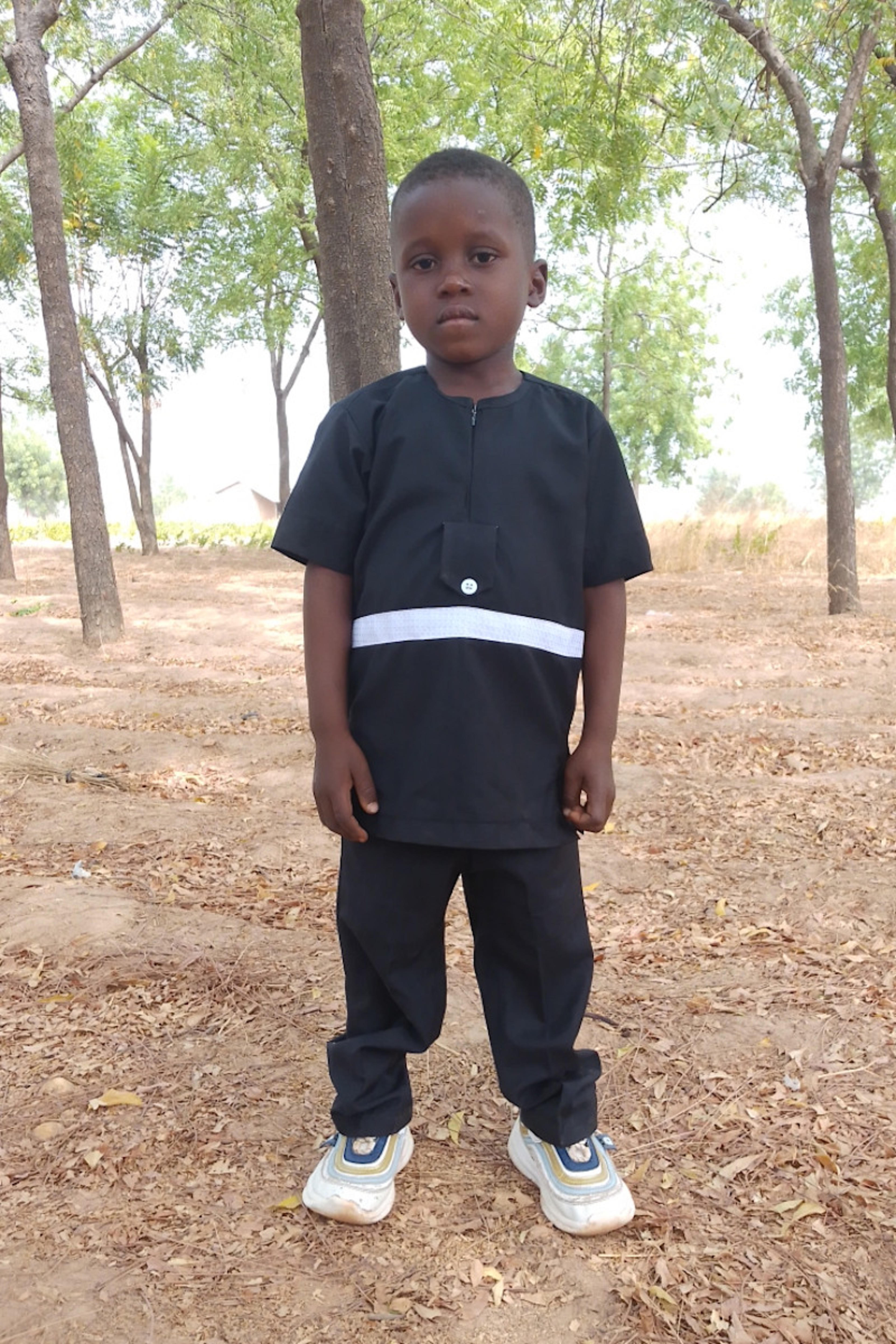 An unsponsored boy named Famous from Ghana who lives in an AIDS-affected area and has waited 190 days for a sponsor.