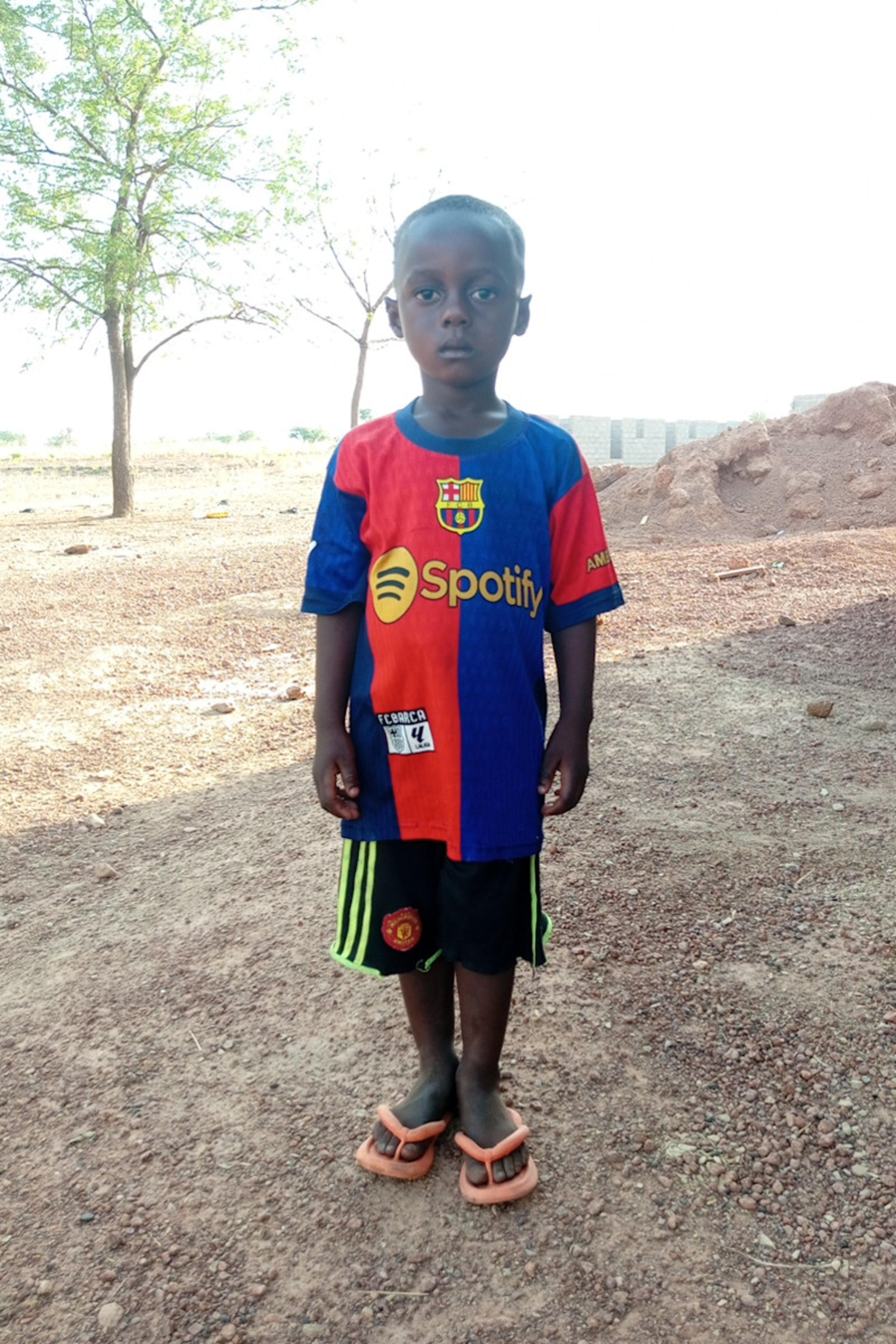 An unsponsored boy named Newton from Ghana who lives in an AIDS-affected area and has waited 184 days for a sponsor.