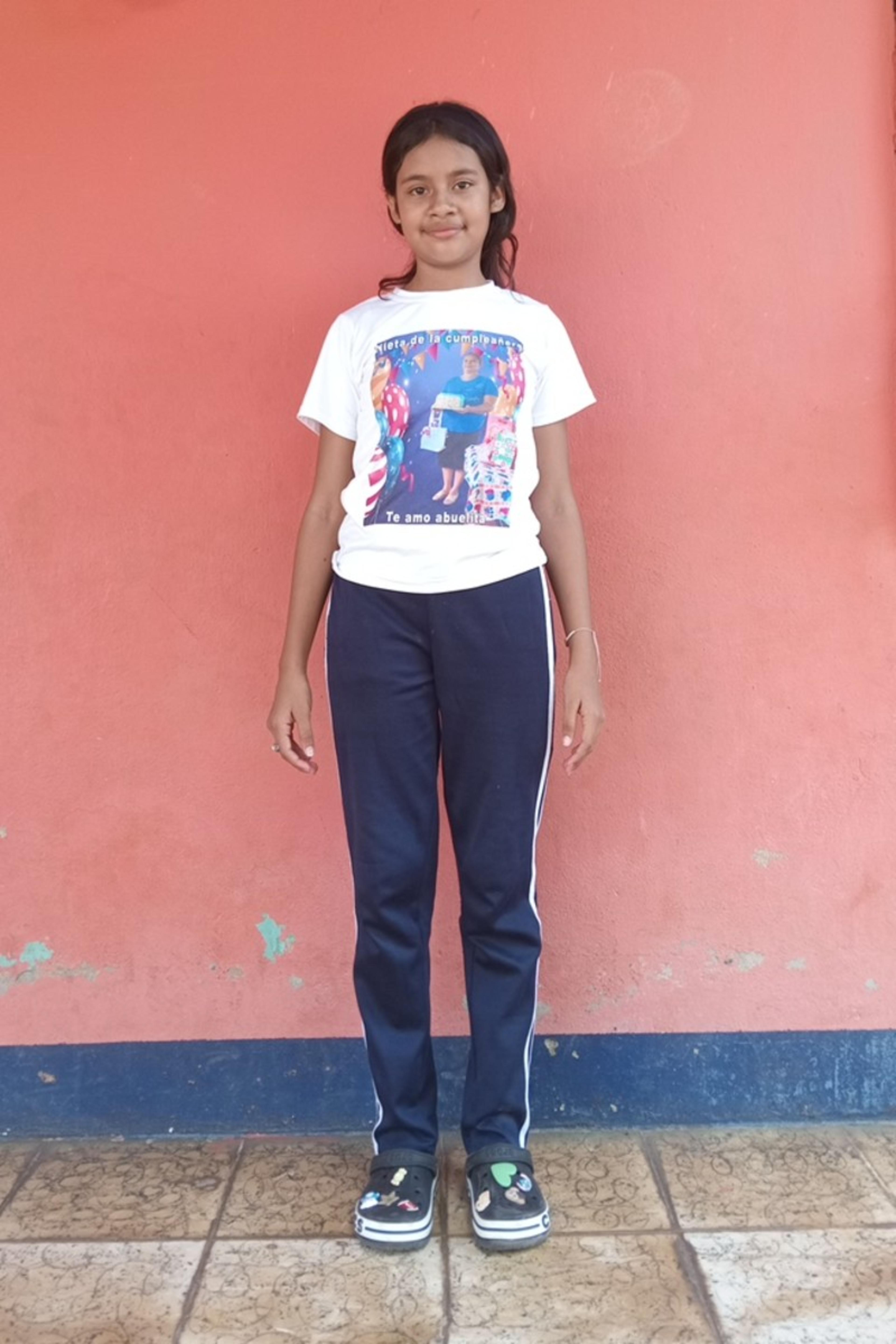 An unsponsored girl named Sugey from Nicaragua who has waited 768 days for a sponsor.