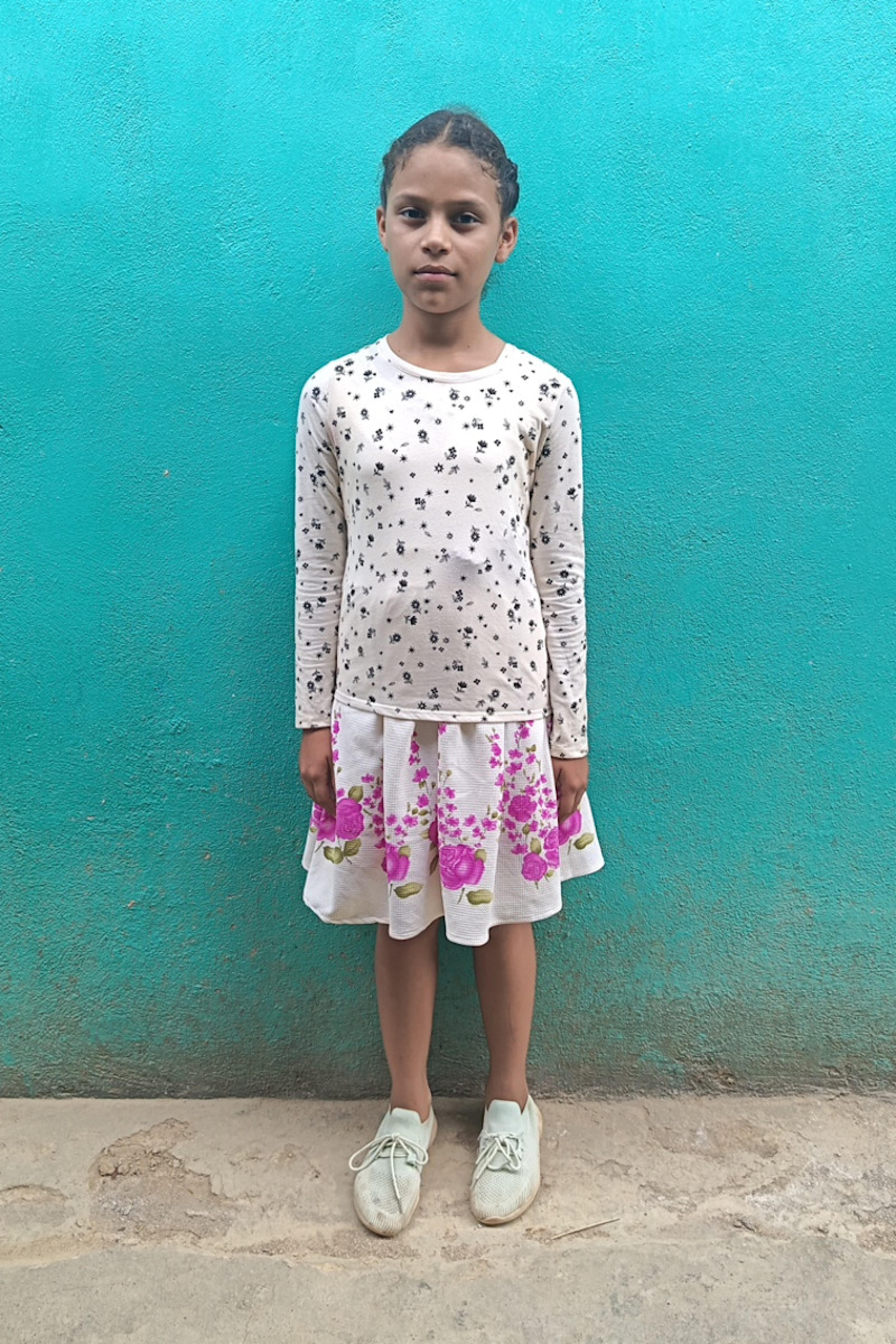 An unsponsored girl named Francheska from Nicaragua who has waited 469 days for a sponsor.