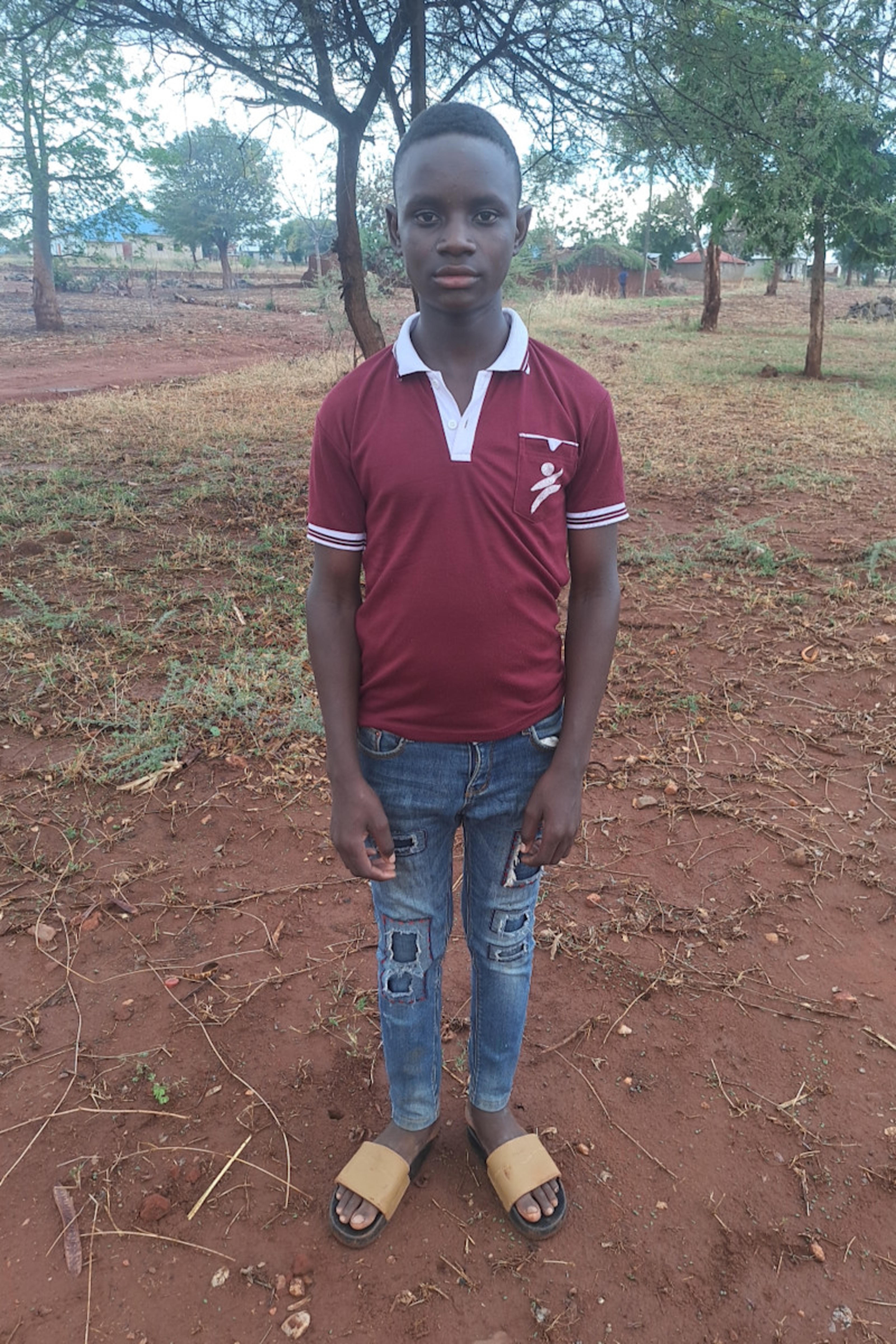 An unsponsored boy named Simon from Tanzania who lives in an AIDS-affected area, is vulnerable to exploitation and has waited 41 days for a sponsor.