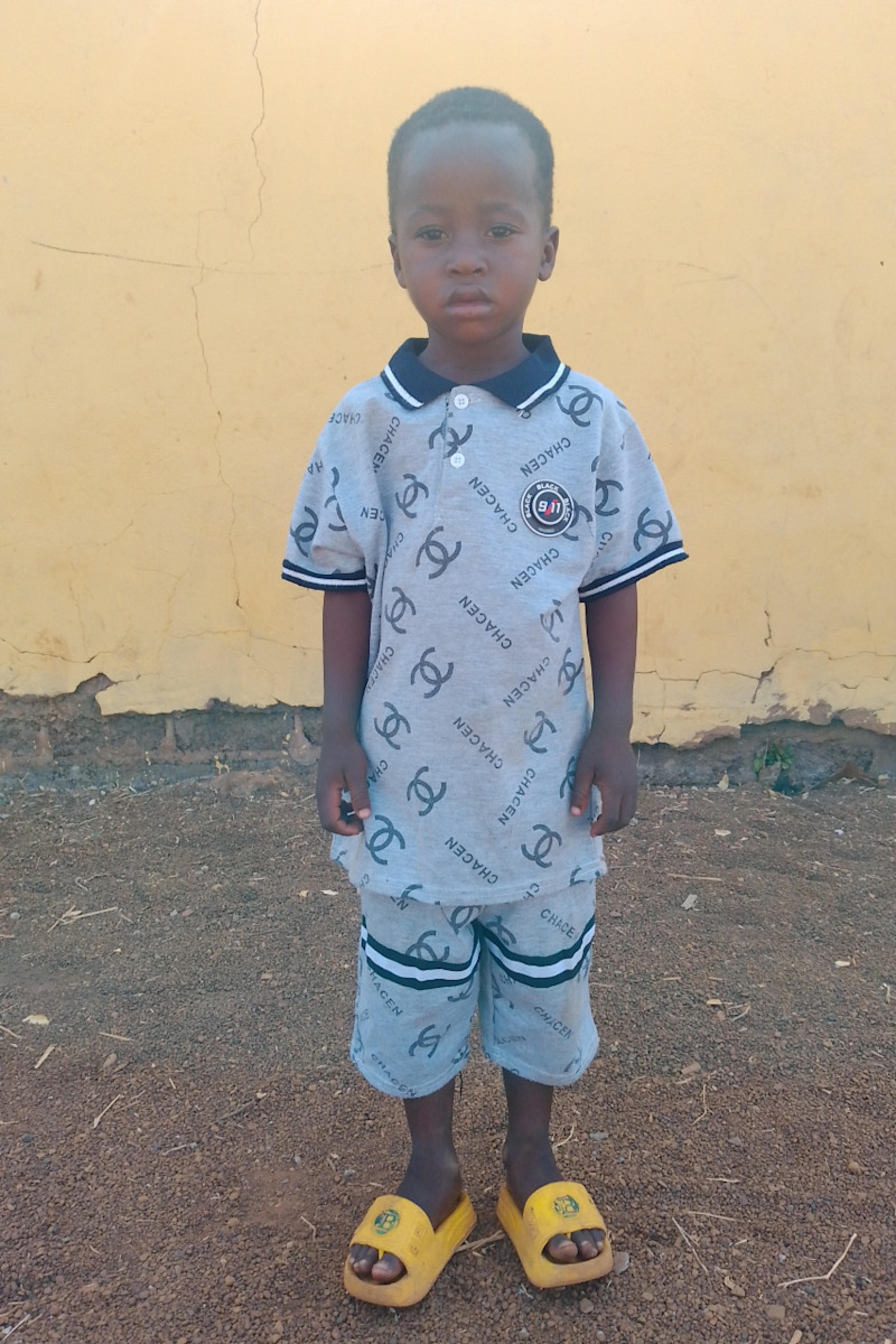 An unsponsored boy named Kandin from Ghana who lives in an AIDS-affected area and has waited 174 days for a sponsor.