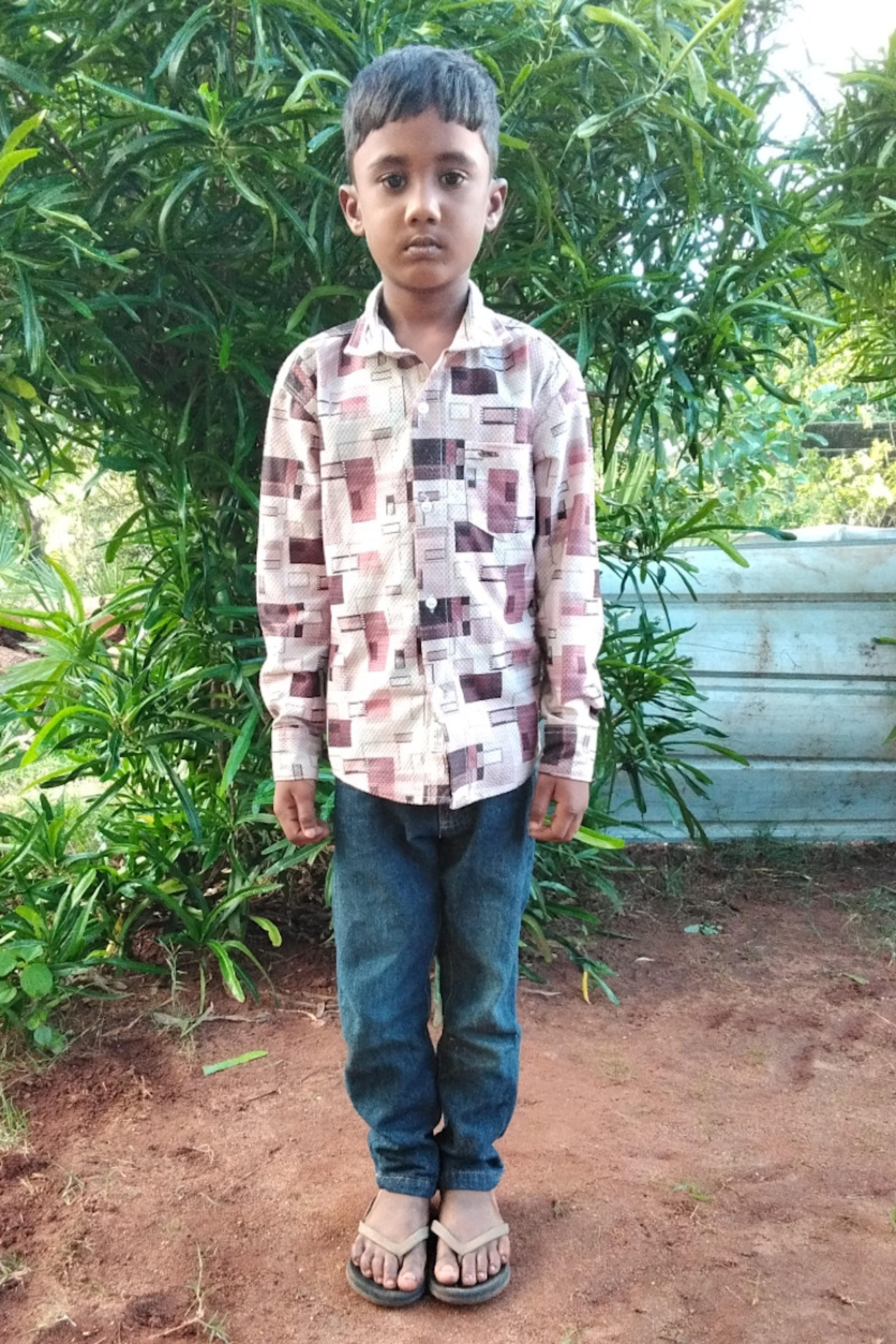 An unsponsored boy named Sashvinn from Sri Lanka who has waited 367 days for a sponsor.