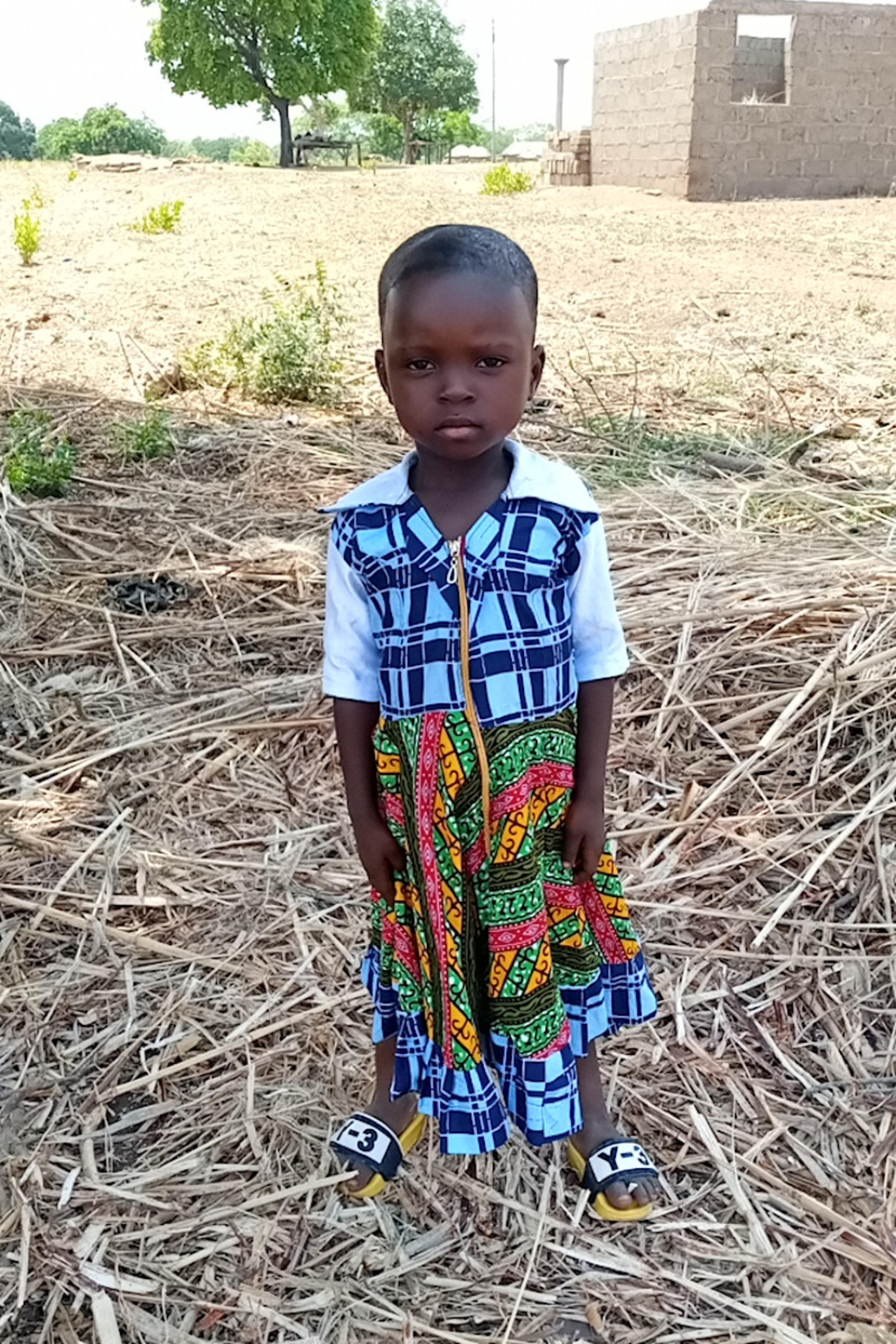 An unsponsored girl named Happy from Ghana who lives in an AIDS-affected area and has waited 174 days for a sponsor.
