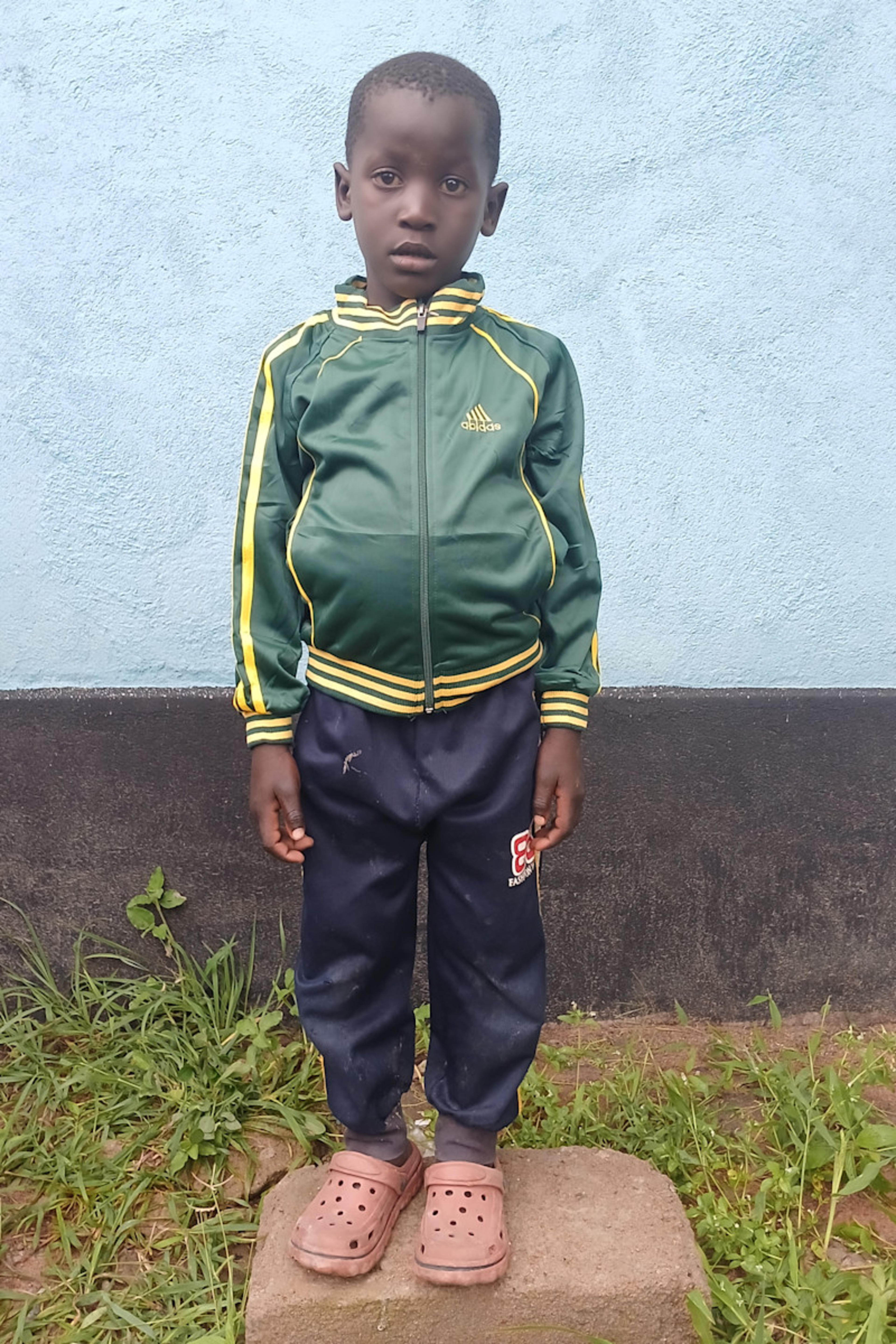 An unsponsored boy named Amos from Tanzania who lives in an AIDS-affected area, is vulnerable to exploitation and has waited 183 days for a sponsor.