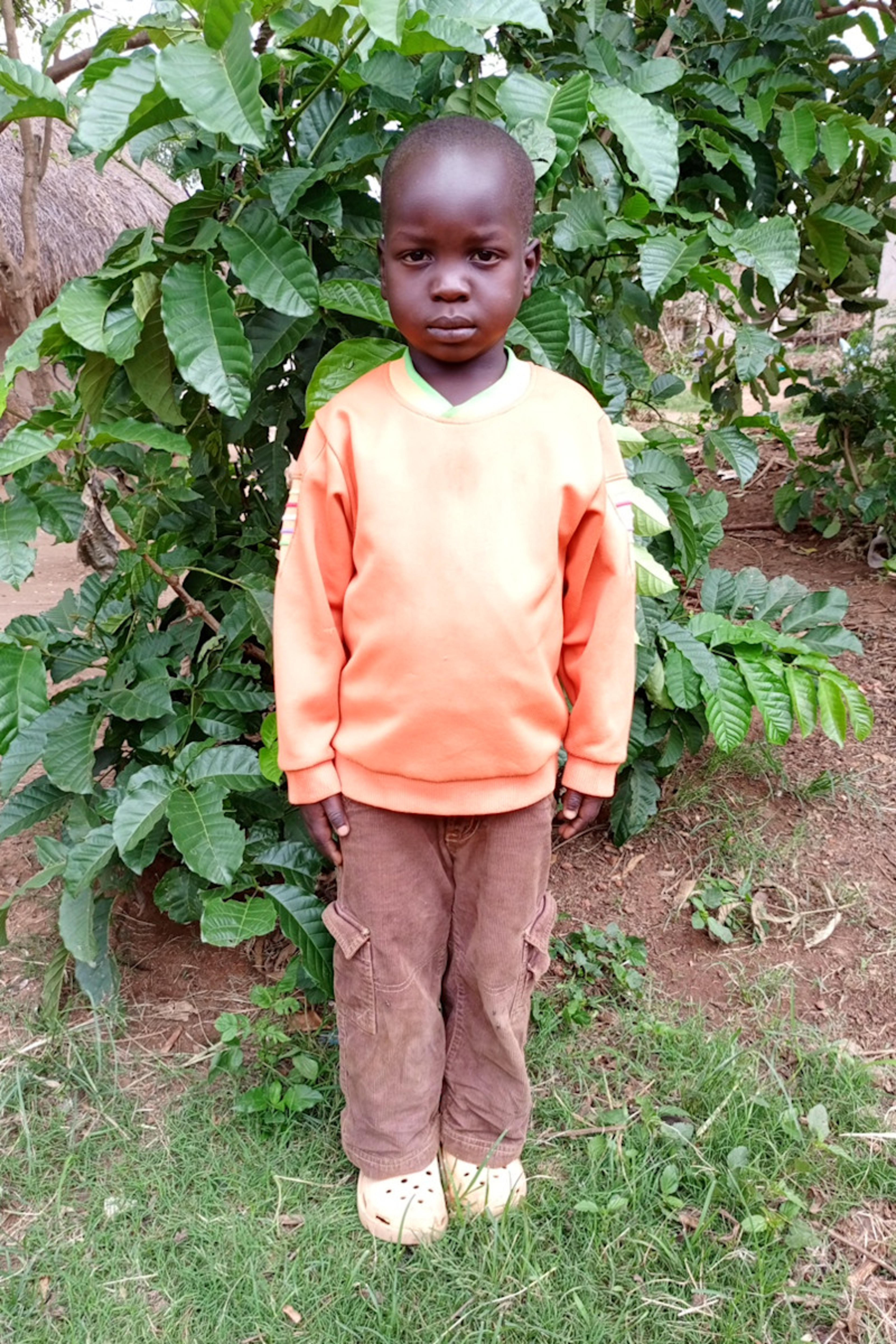 An unsponsored boy named Amos from Uganda who lives in an AIDS-affected area, is vulnerable to exploitation and has waited 185 days for a sponsor.