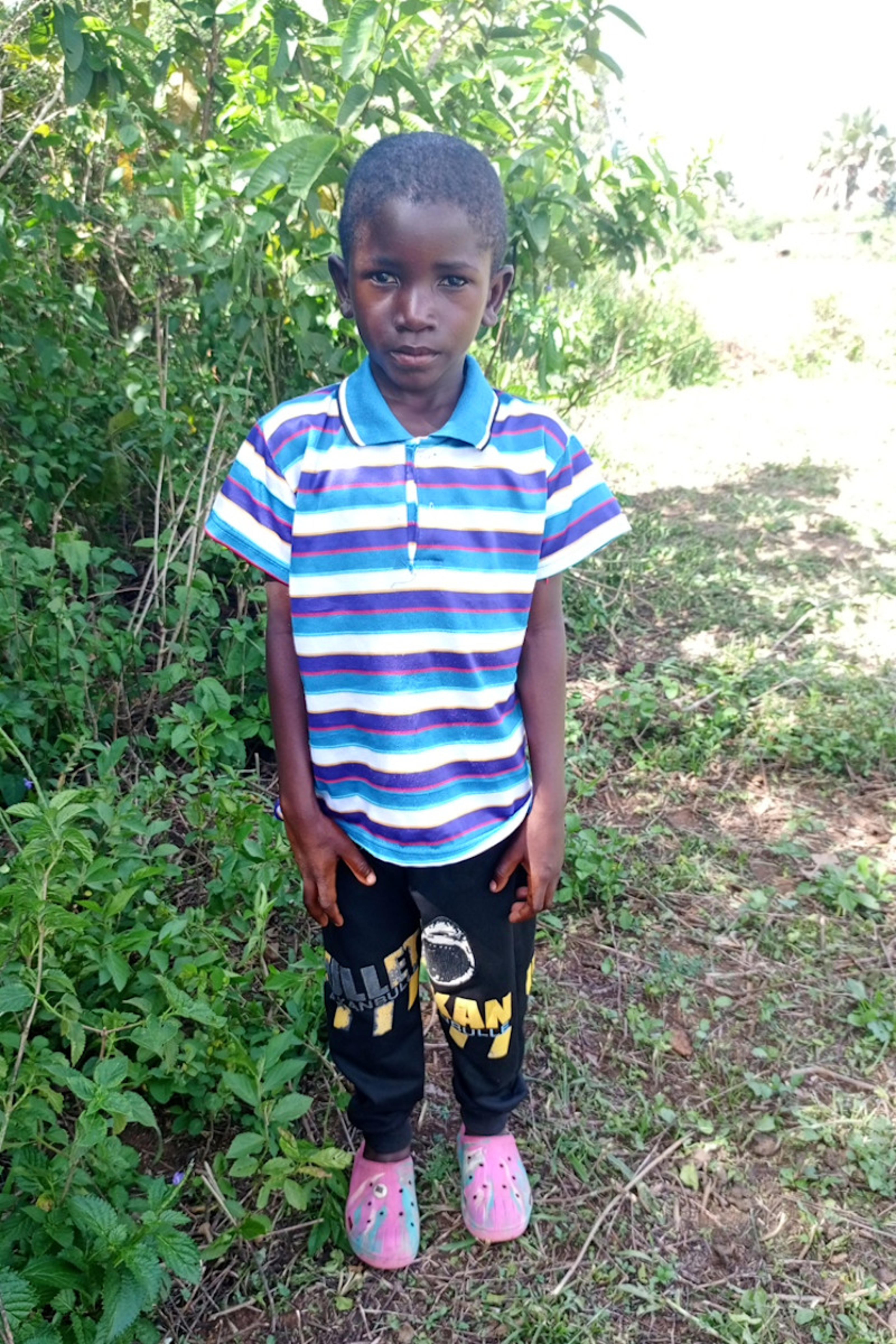 An unsponsored boy named Rapheal from Uganda who lives in an AIDS-affected area, is vulnerable to exploitation and has waited 185 days for a sponsor.
