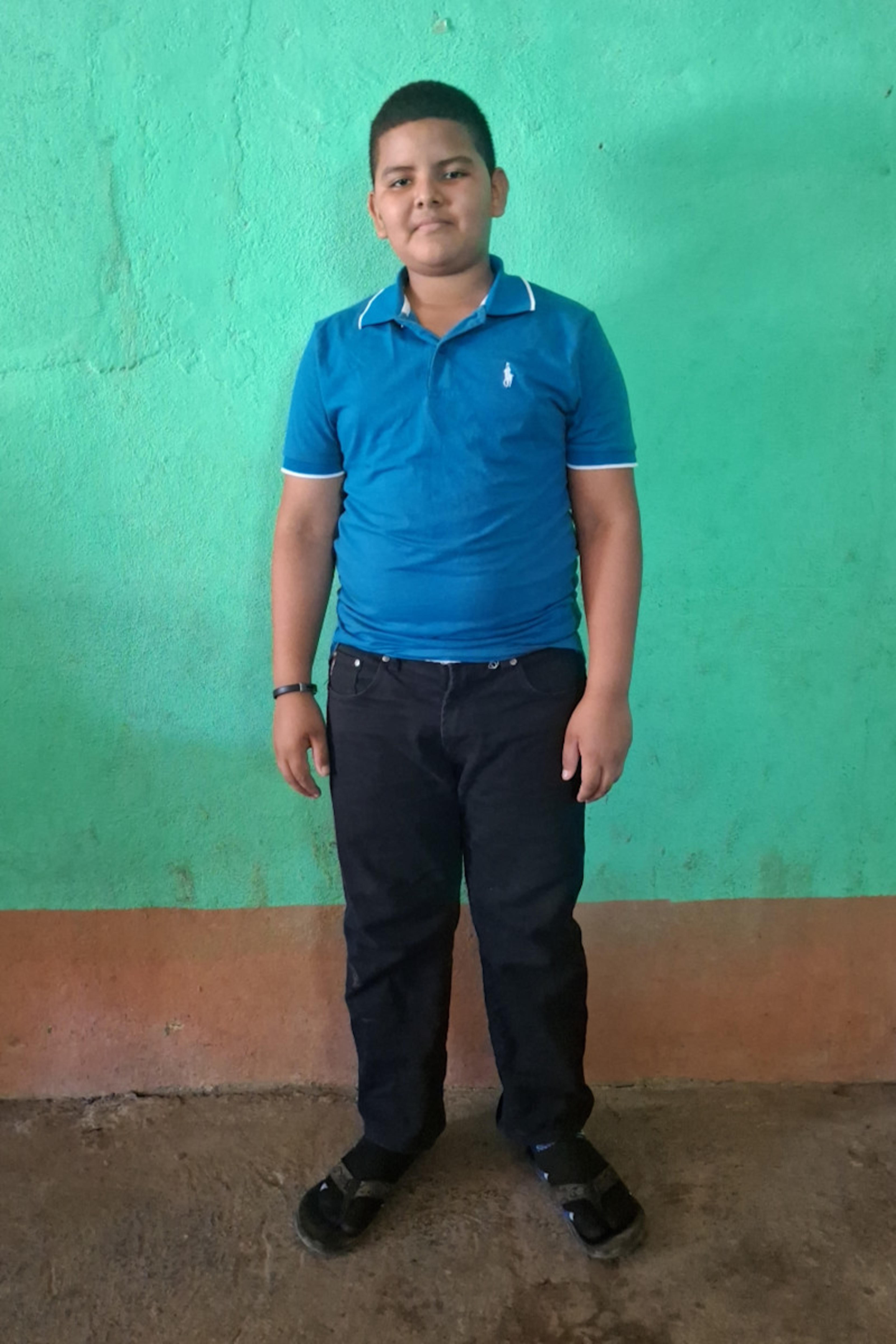 An unsponsored boy named Nilson from Nicaragua who has waited 749 days for a sponsor.