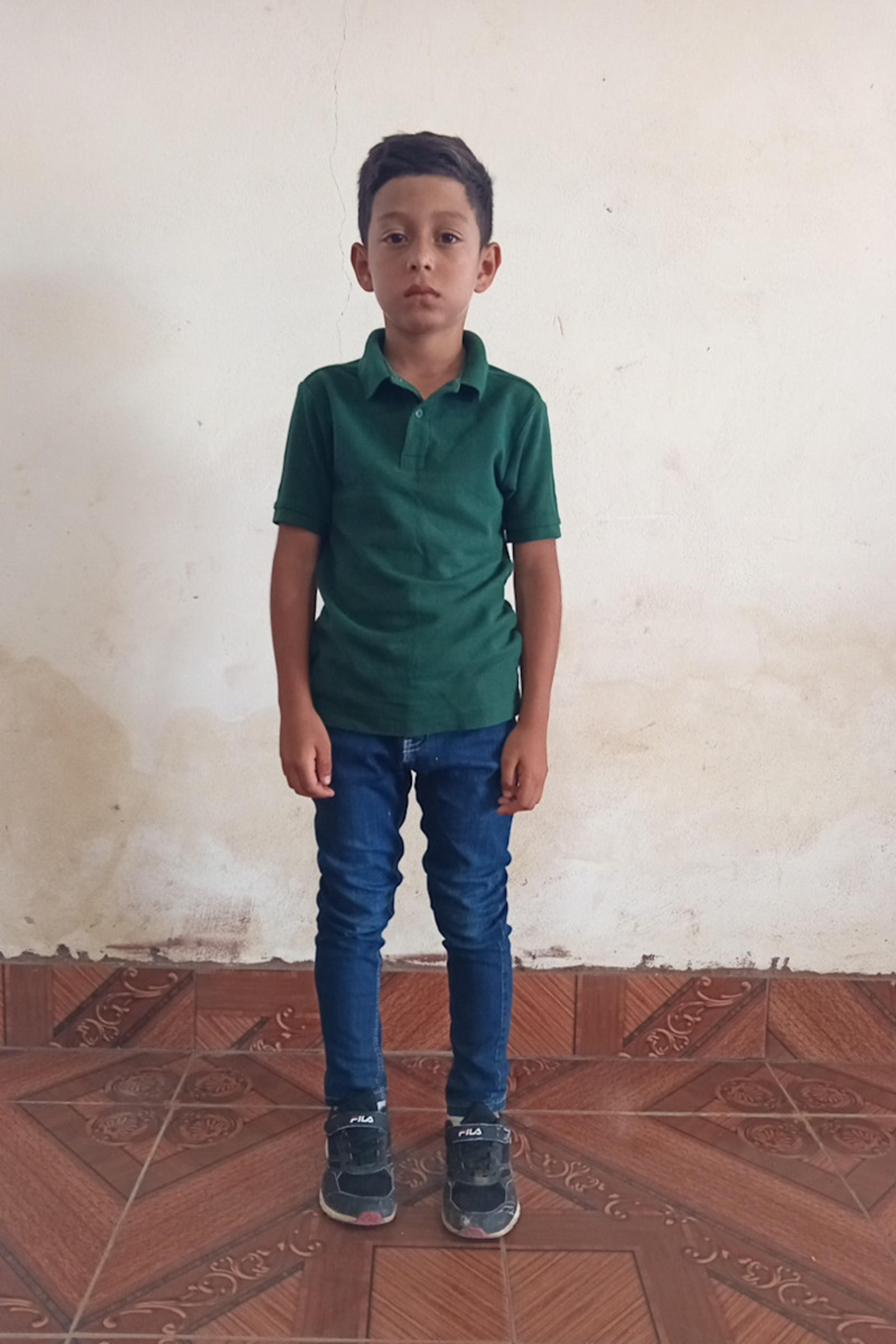 An unsponsored boy named Aryen from Nicaragua who has waited 470 days for a sponsor.