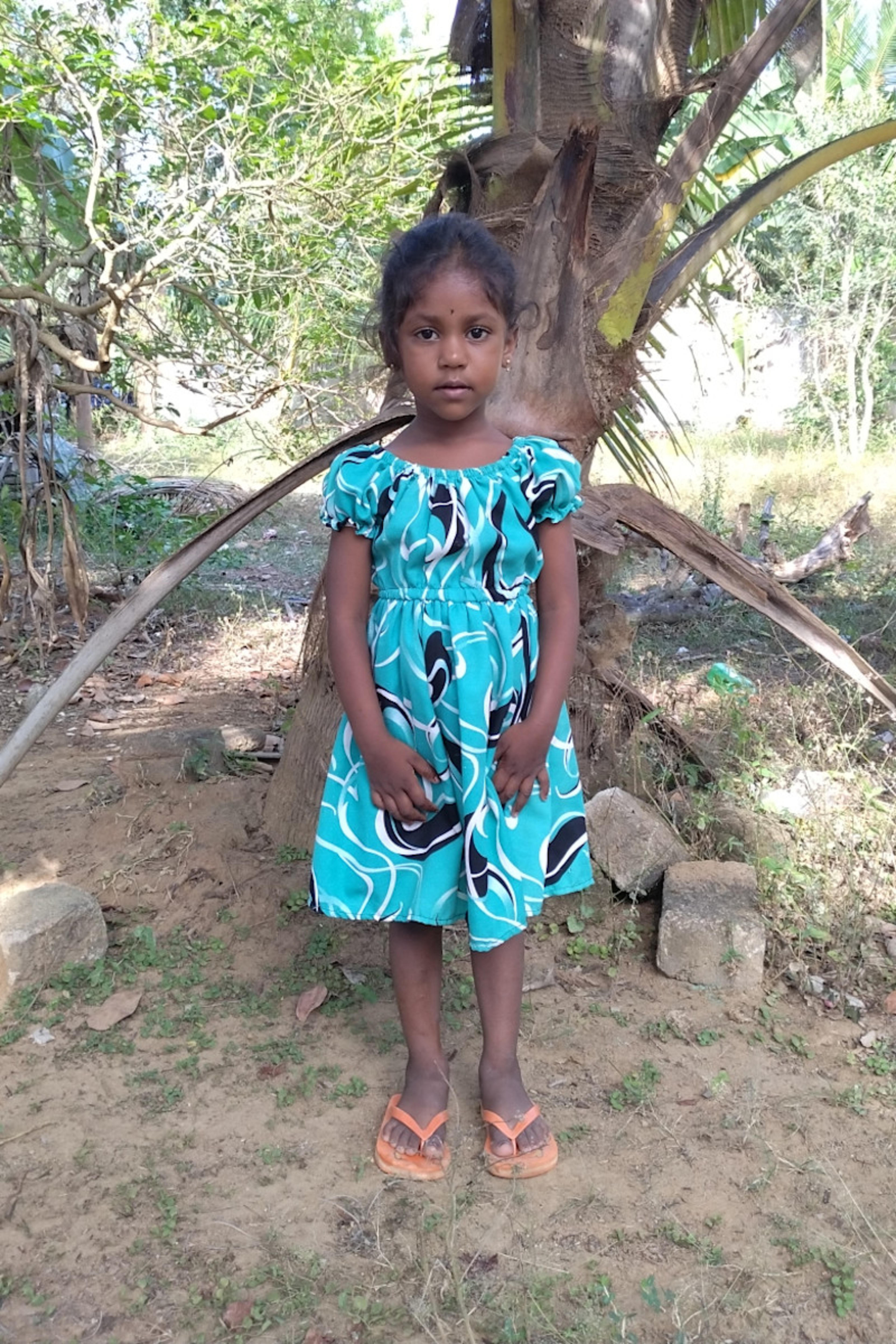 An unsponsored girl named Rismiya from Sri Lanka who has waited 146 days for a sponsor.