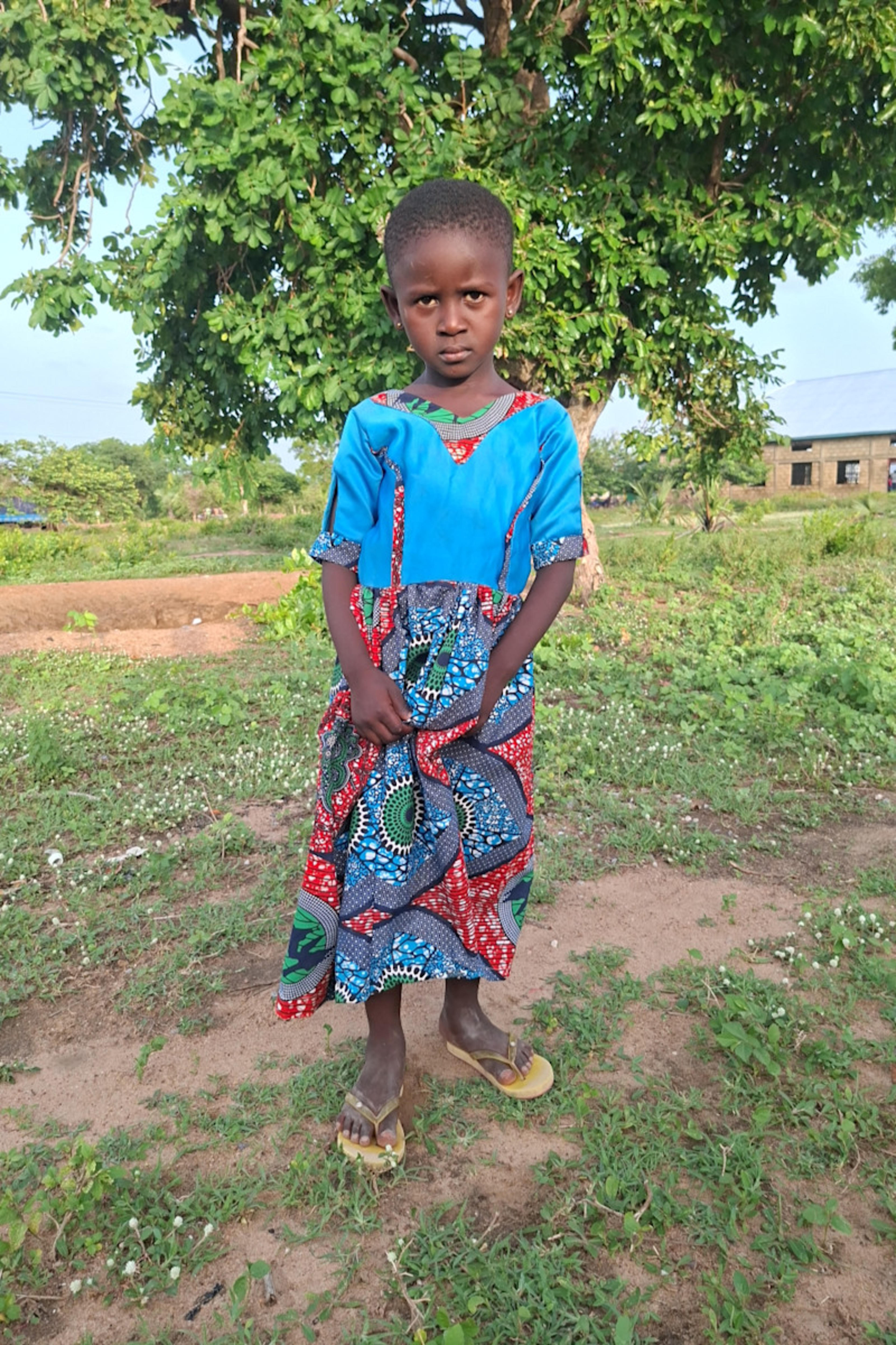An unsponsored girl named Christabel from Ghana who lives in an AIDS-affected area and has waited 146 days for a sponsor.