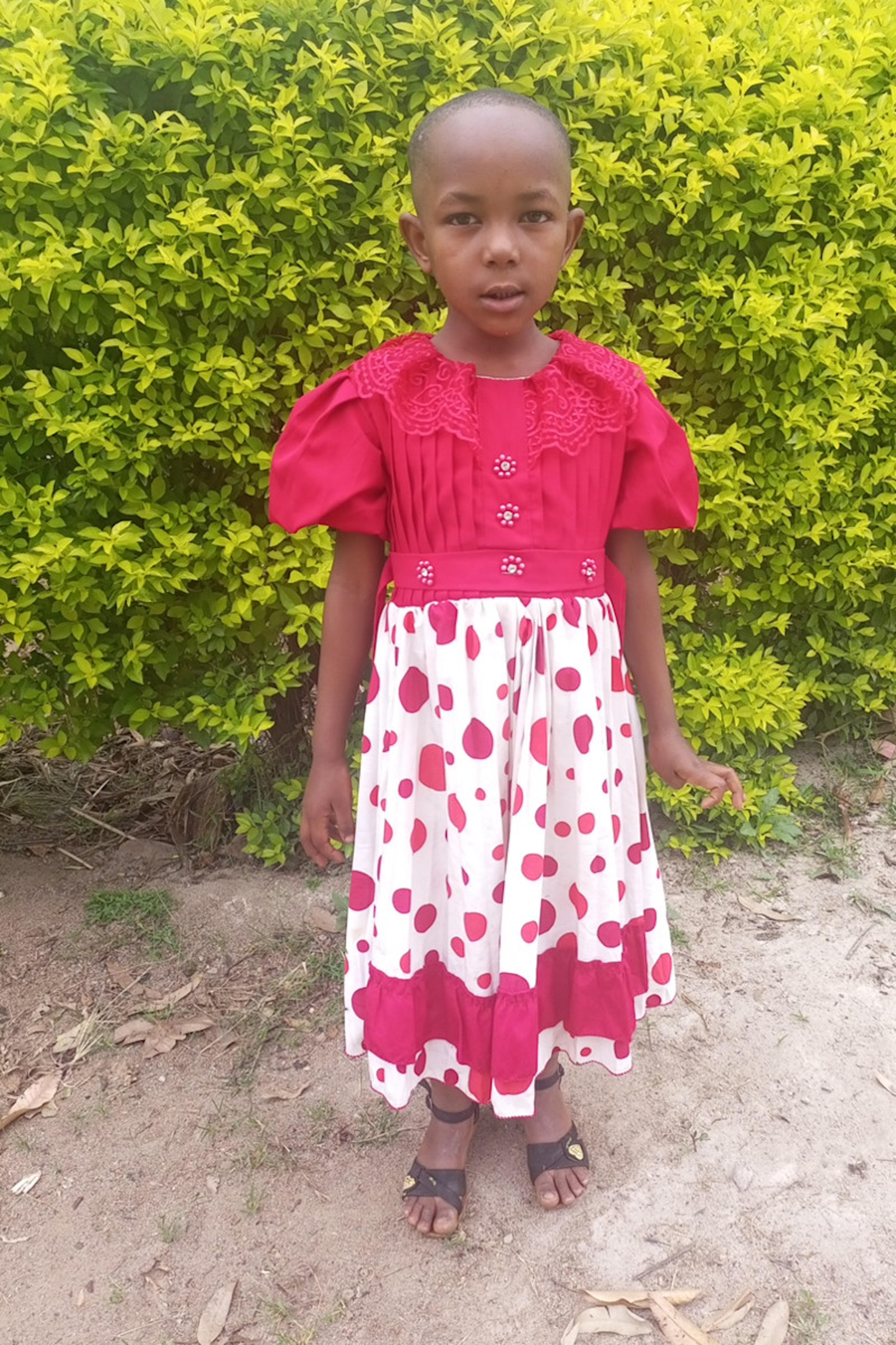 An unsponsored girl named Tryphine from Uganda who lives in an AIDS-affected area, is vulnerable to exploitation and has waited 577 days for a sponsor.