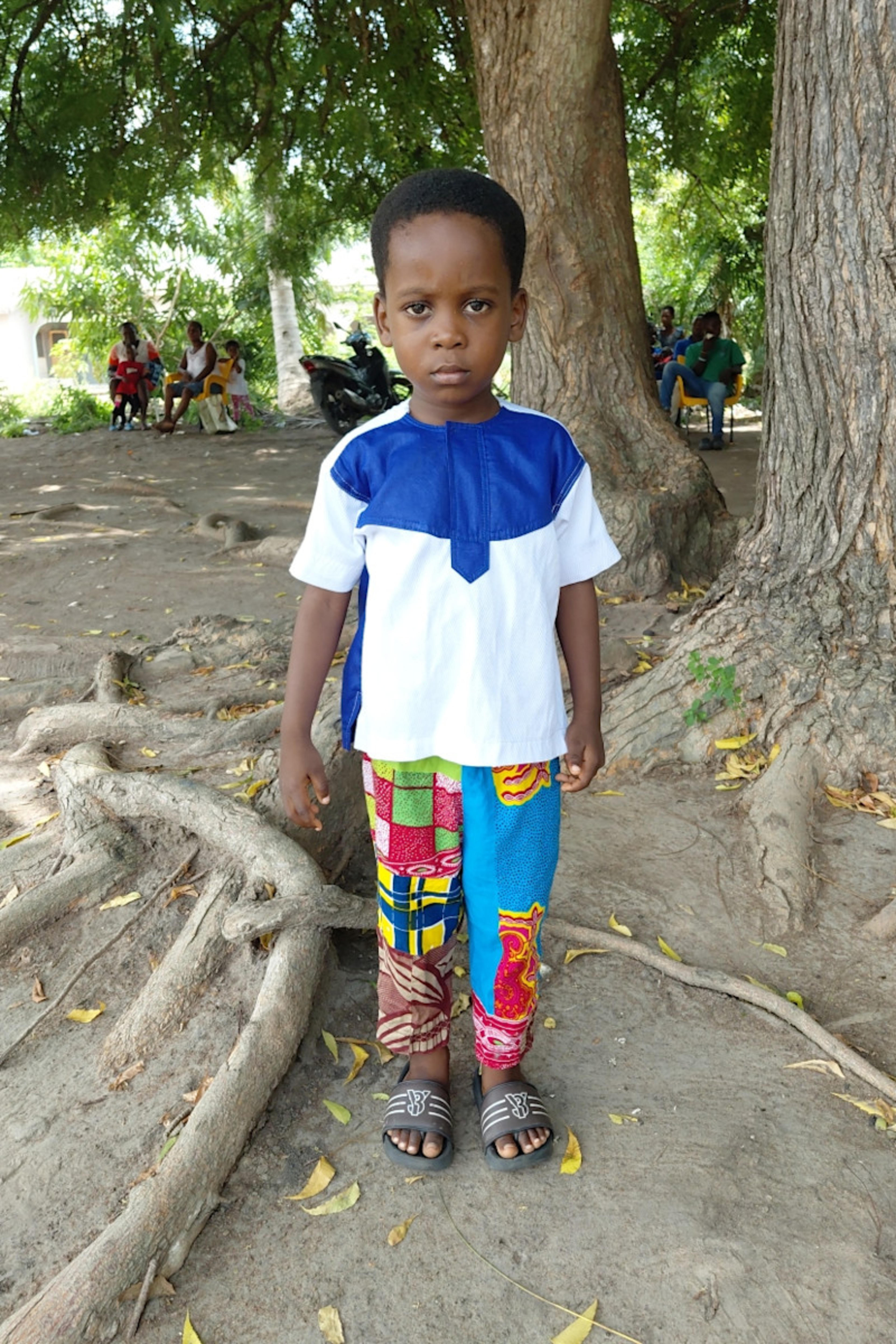 An unsponsored boy named Deladem from Ghana who lives in an AIDS-affected area and has waited 462 days for a sponsor.