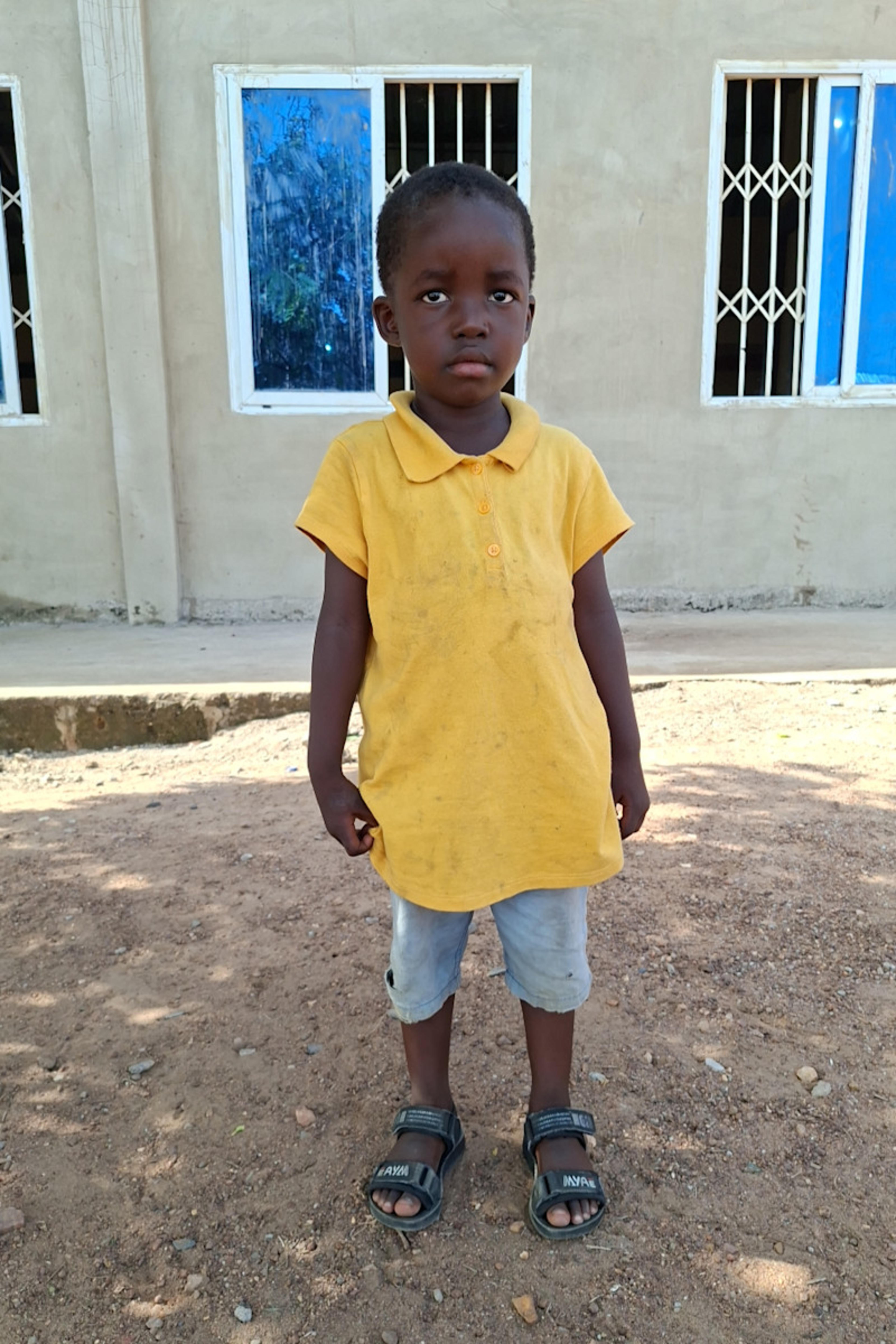An unsponsored boy named Umar from Ghana who lives in an AIDS-affected area and has waited 141 days for a sponsor.