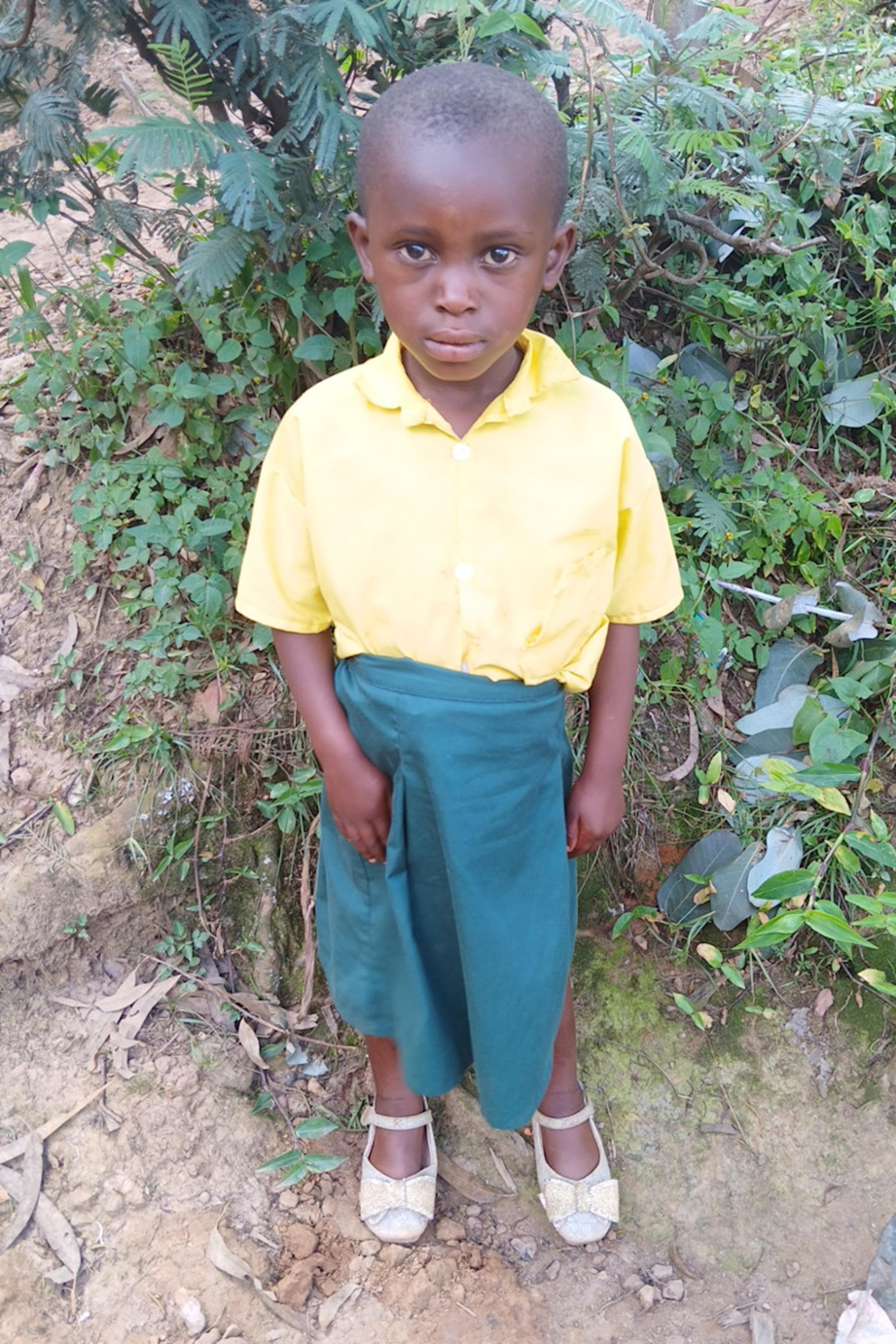An unsponsored girl named Dorcas Lyon from Rwanda who lives in an AIDS-affected area, is vulnerable to exploitation and has waited 134 days for a sponsor.