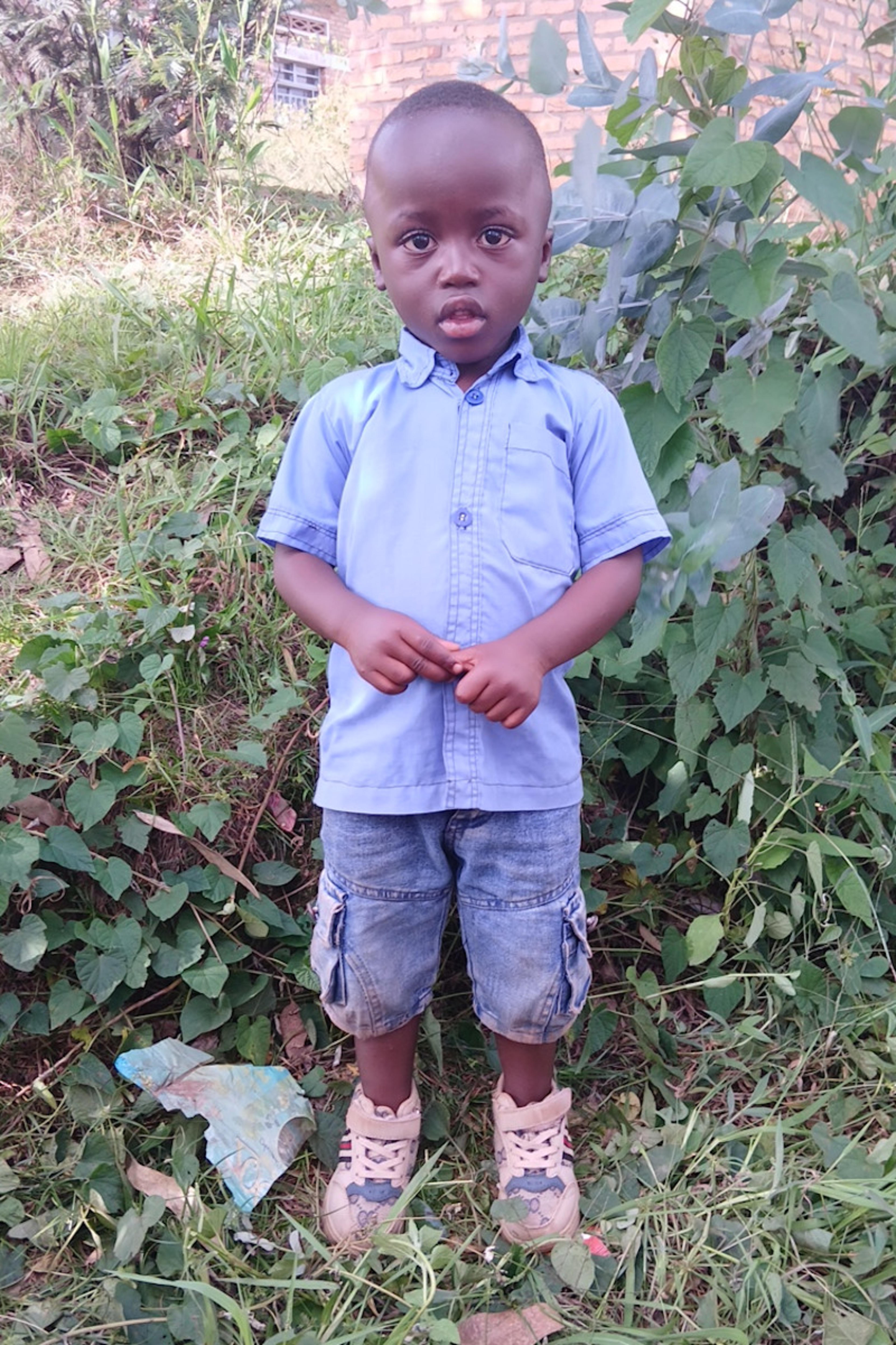 An unsponsored boy named Alpha from Rwanda who lives in an AIDS-affected area, is vulnerable to exploitation and has waited 134 days for a sponsor.