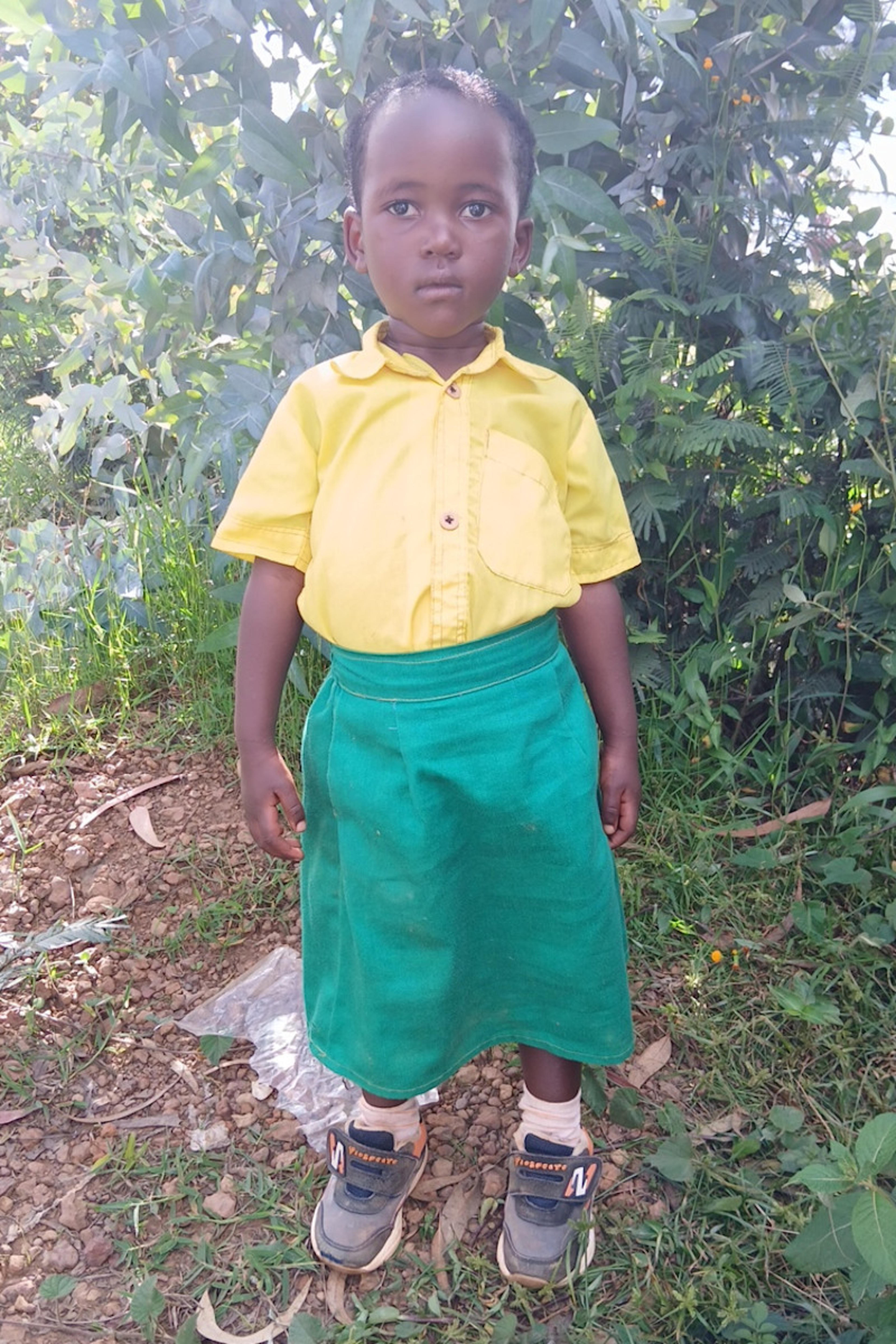 An unsponsored girl named Mereille from Rwanda who lives in an AIDS-affected area, is vulnerable to exploitation and has waited 134 days for a sponsor.