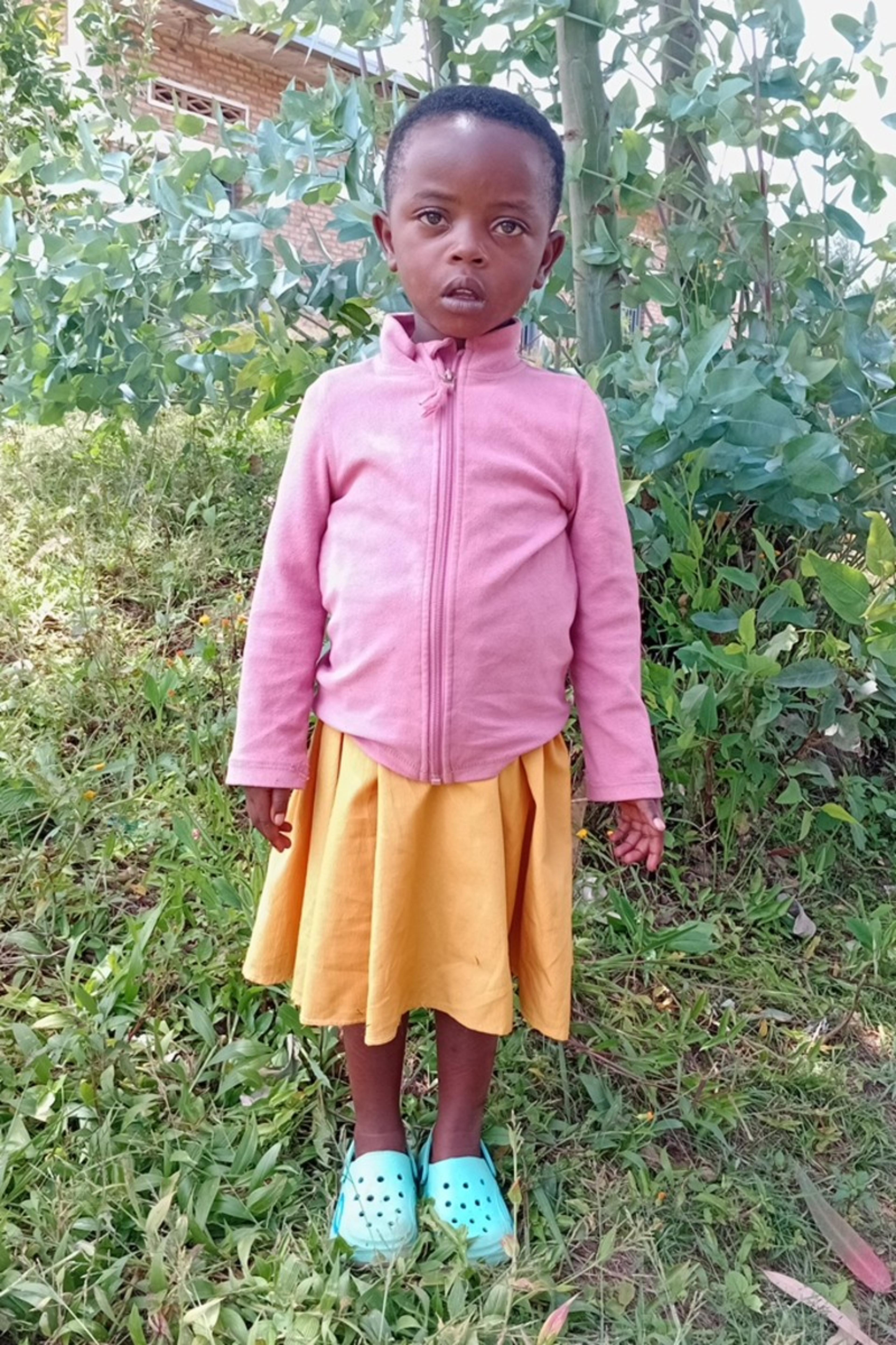 An unsponsored girl named Aime Dieuve from Rwanda who lives in an AIDS-affected area, is vulnerable to exploitation and has waited 134 days for a sponsor.