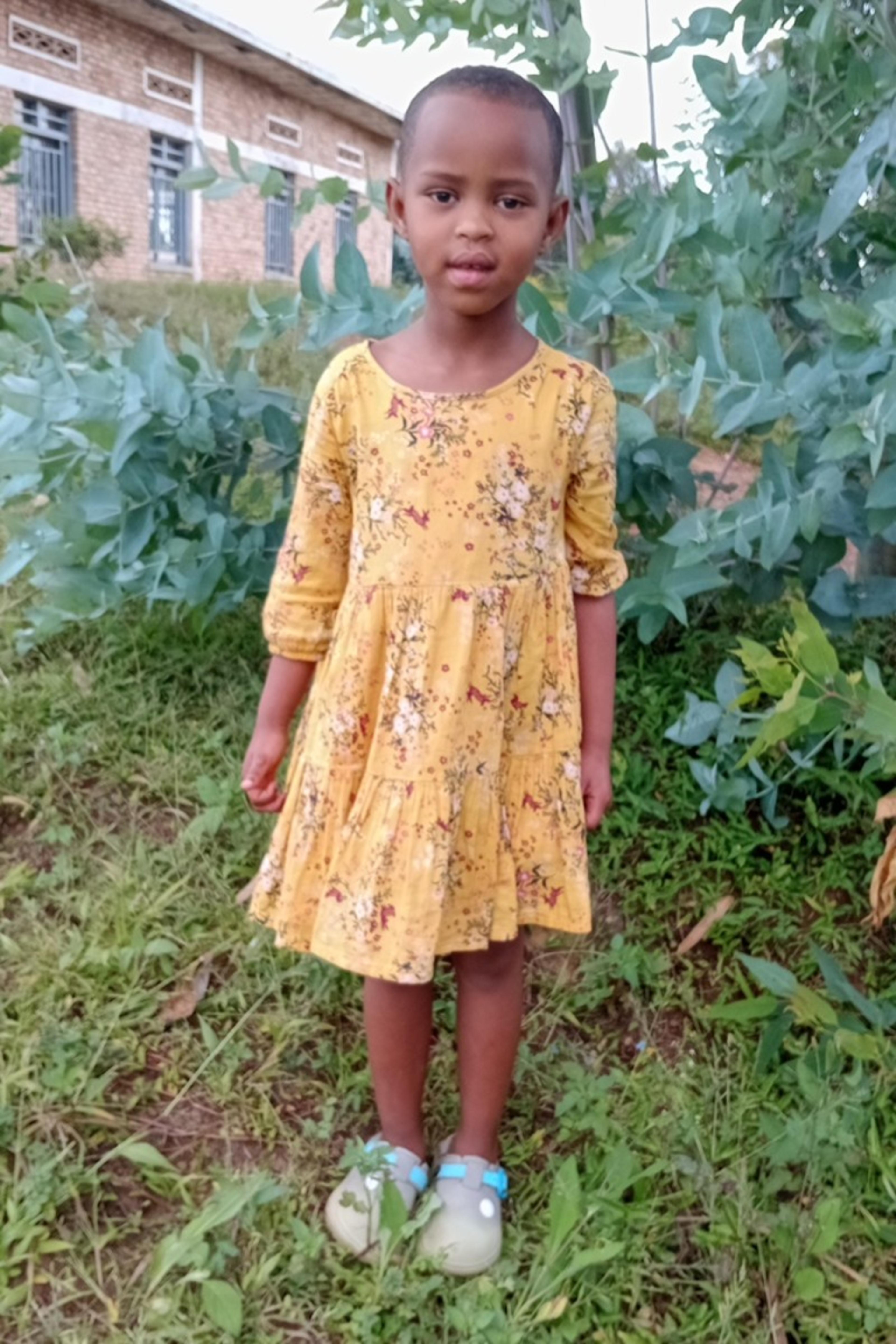 An unsponsored girl named Belyse from Rwanda who lives in an AIDS-affected area, is vulnerable to exploitation and has waited 134 days for a sponsor.