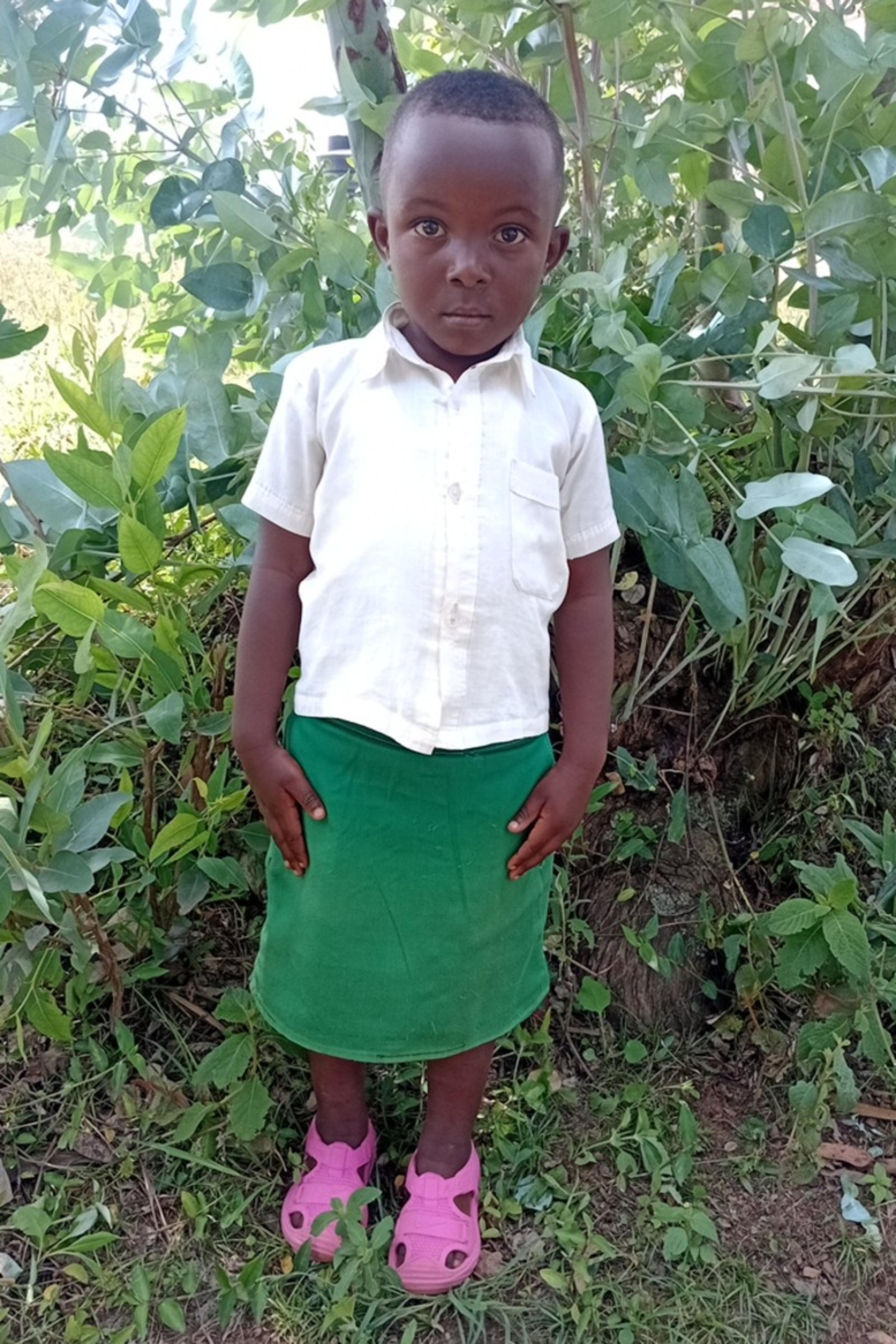 An unsponsored girl named Uwase from Rwanda who lives in an AIDS-affected area, is vulnerable to exploitation and has waited 137 days for a sponsor.