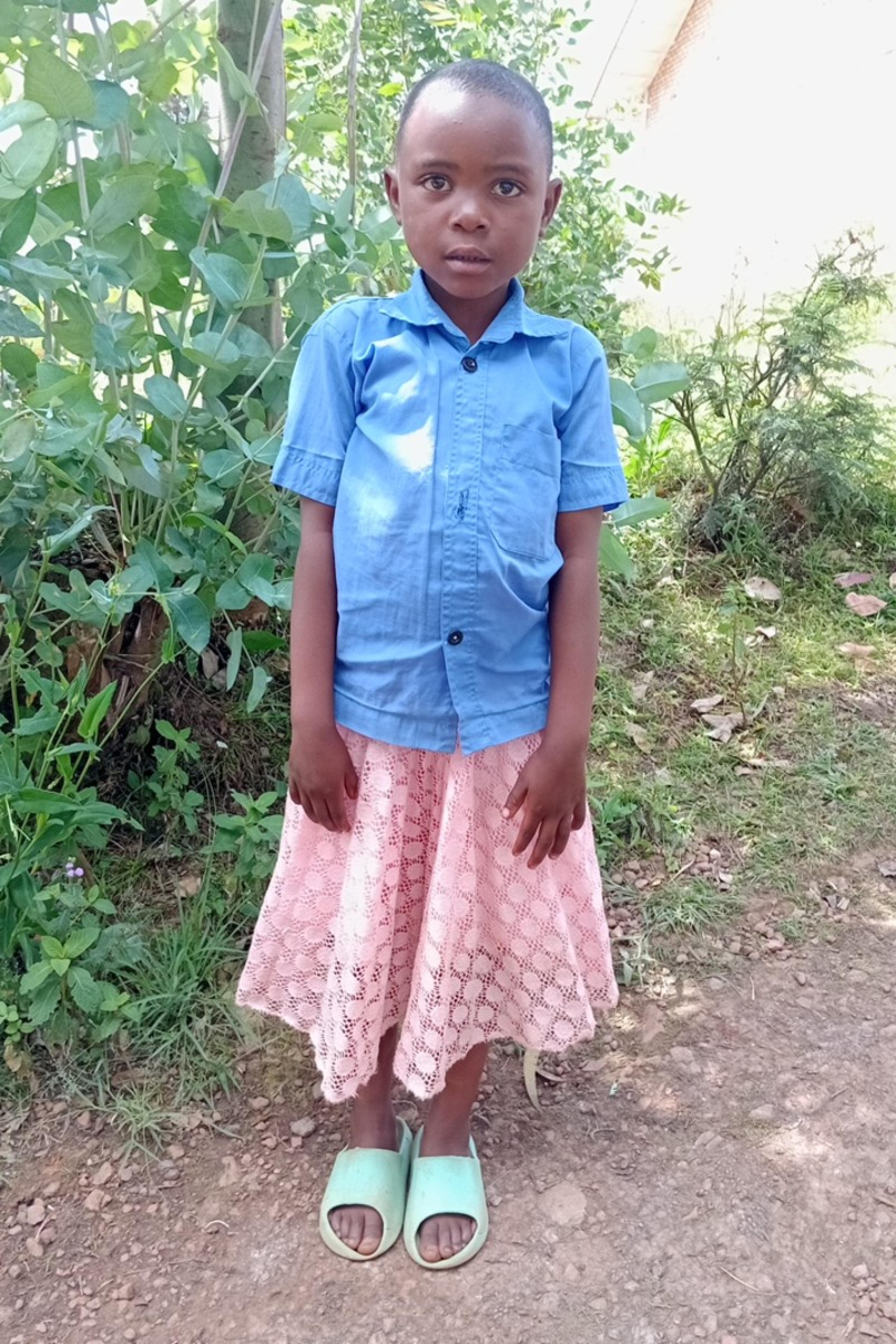 An unsponsored girl named Sifa from Rwanda who lives in an AIDS-affected area, is vulnerable to exploitation and has waited 134 days for a sponsor.