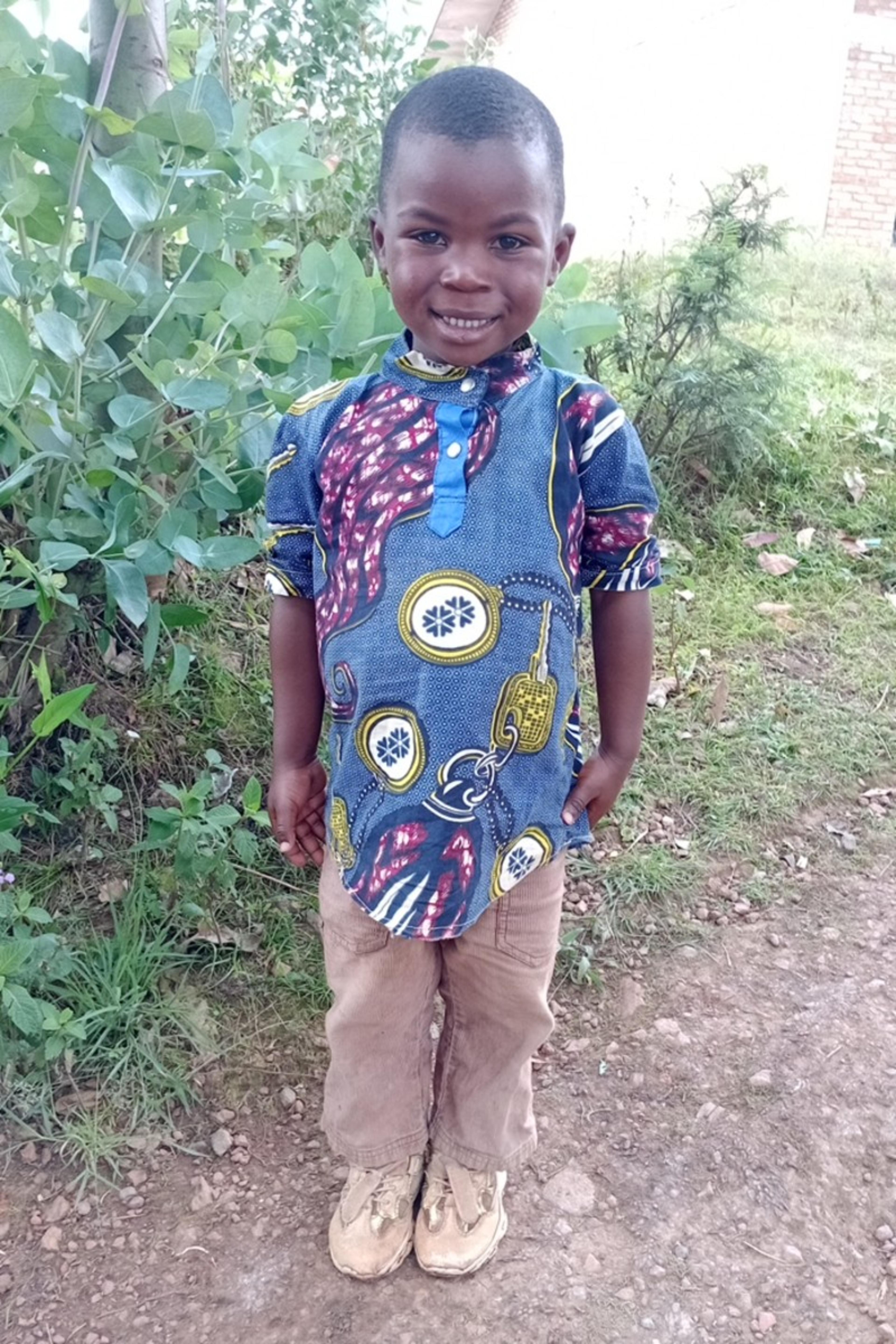 An unsponsored boy named Enock from Rwanda who lives in an AIDS-affected area, is vulnerable to exploitation and has waited 134 days for a sponsor.