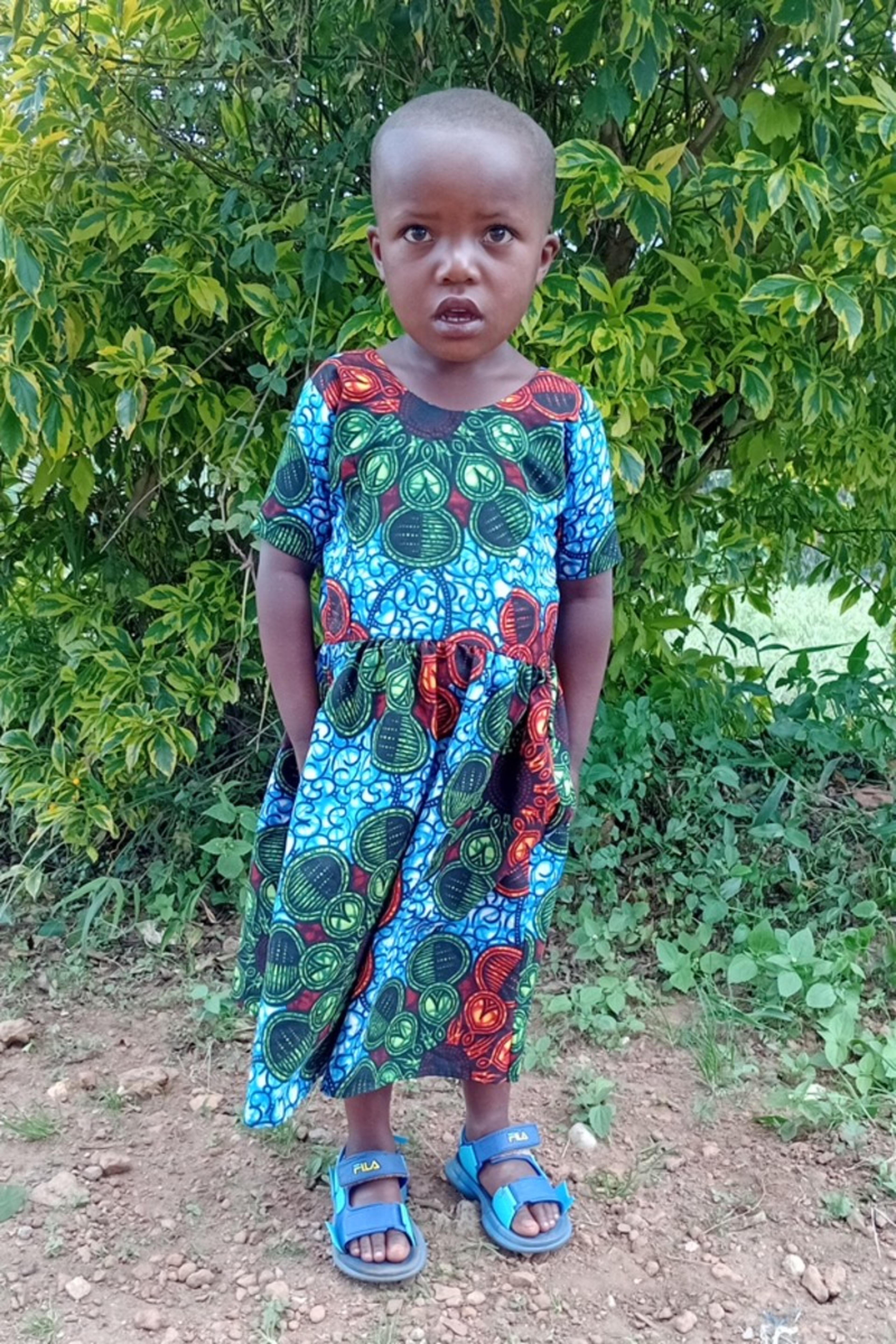 An unsponsored girl named Belise from Rwanda who lives in an AIDS-affected area, is vulnerable to exploitation and has waited 139 days for a sponsor.