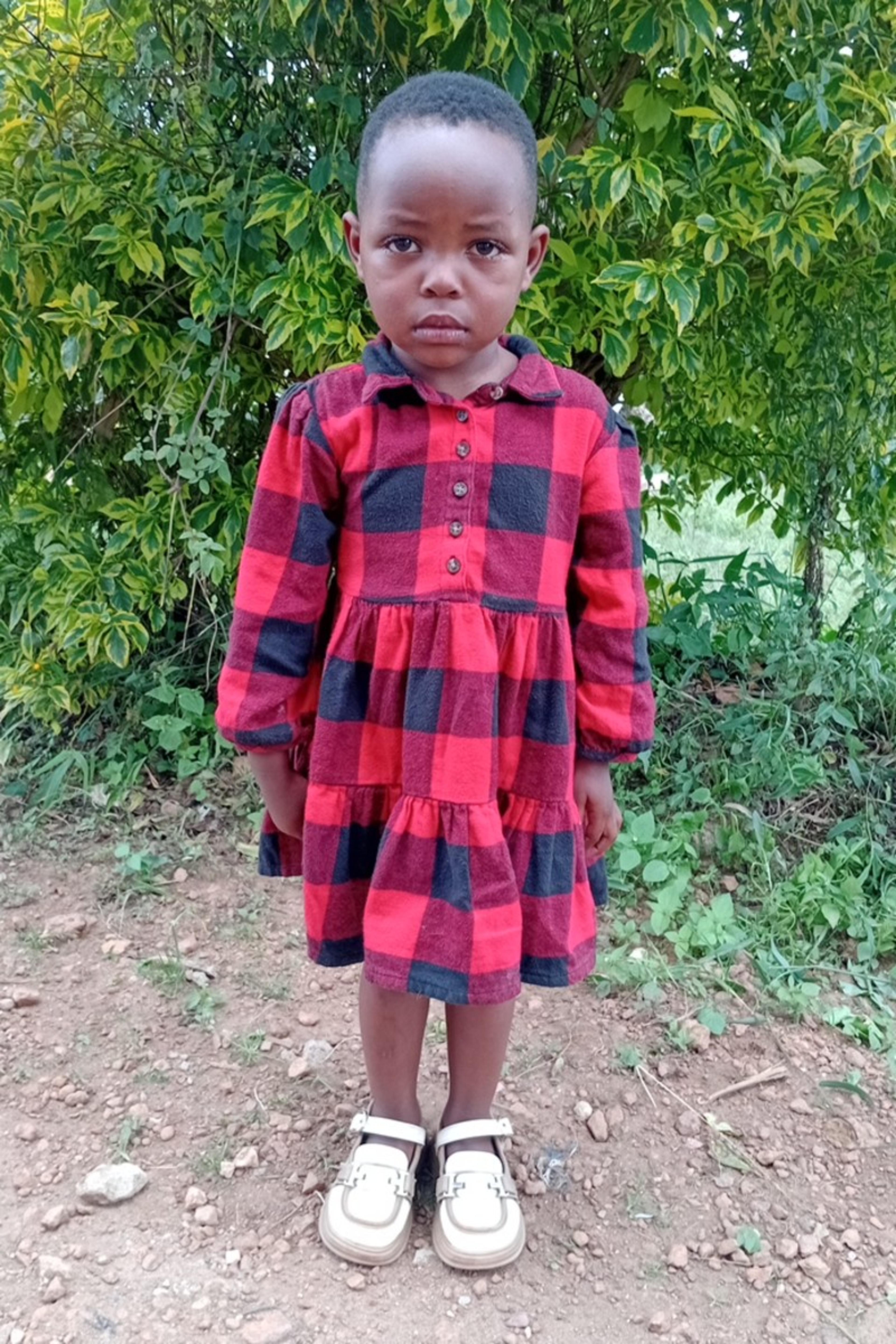 An unsponsored girl named Laira from Rwanda who lives in an AIDS-affected area, is vulnerable to exploitation and has waited 134 days for a sponsor.