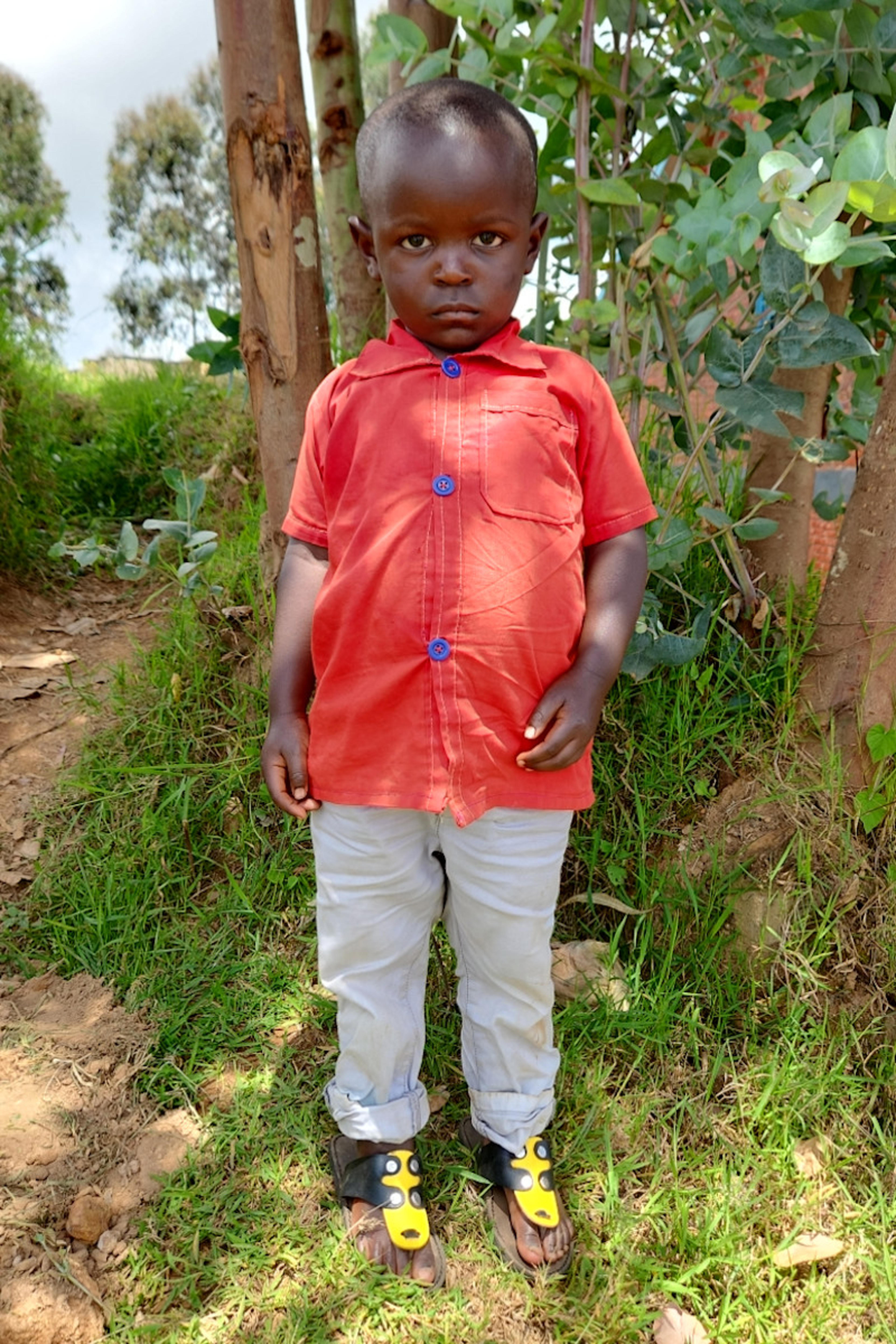 An unsponsored boy named Brave from Rwanda who lives in an AIDS-affected area, is vulnerable to exploitation and has waited 134 days for a sponsor.