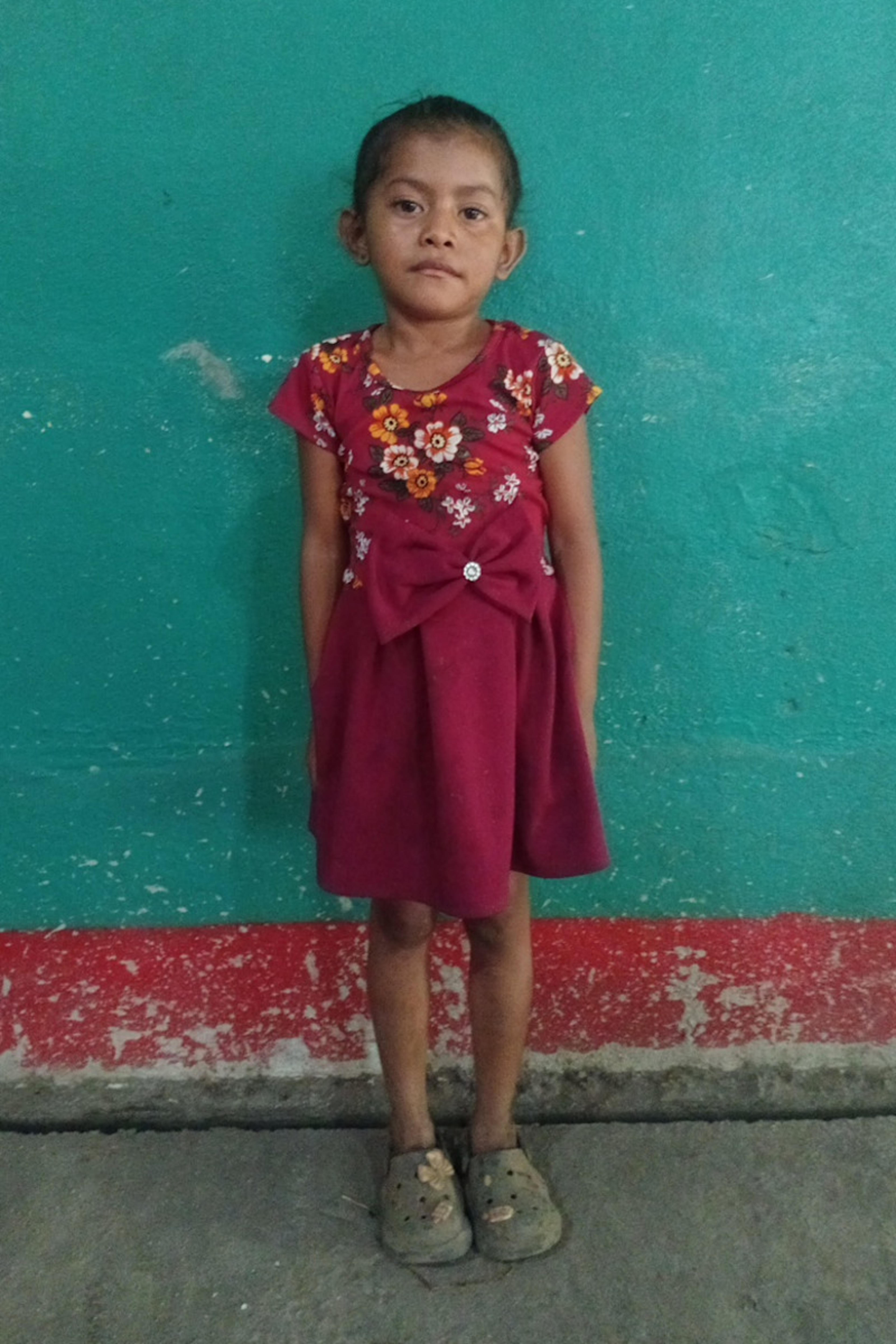 An unsponsored girl named Heysell from Nicaragua who has waited 722 days for a sponsor.