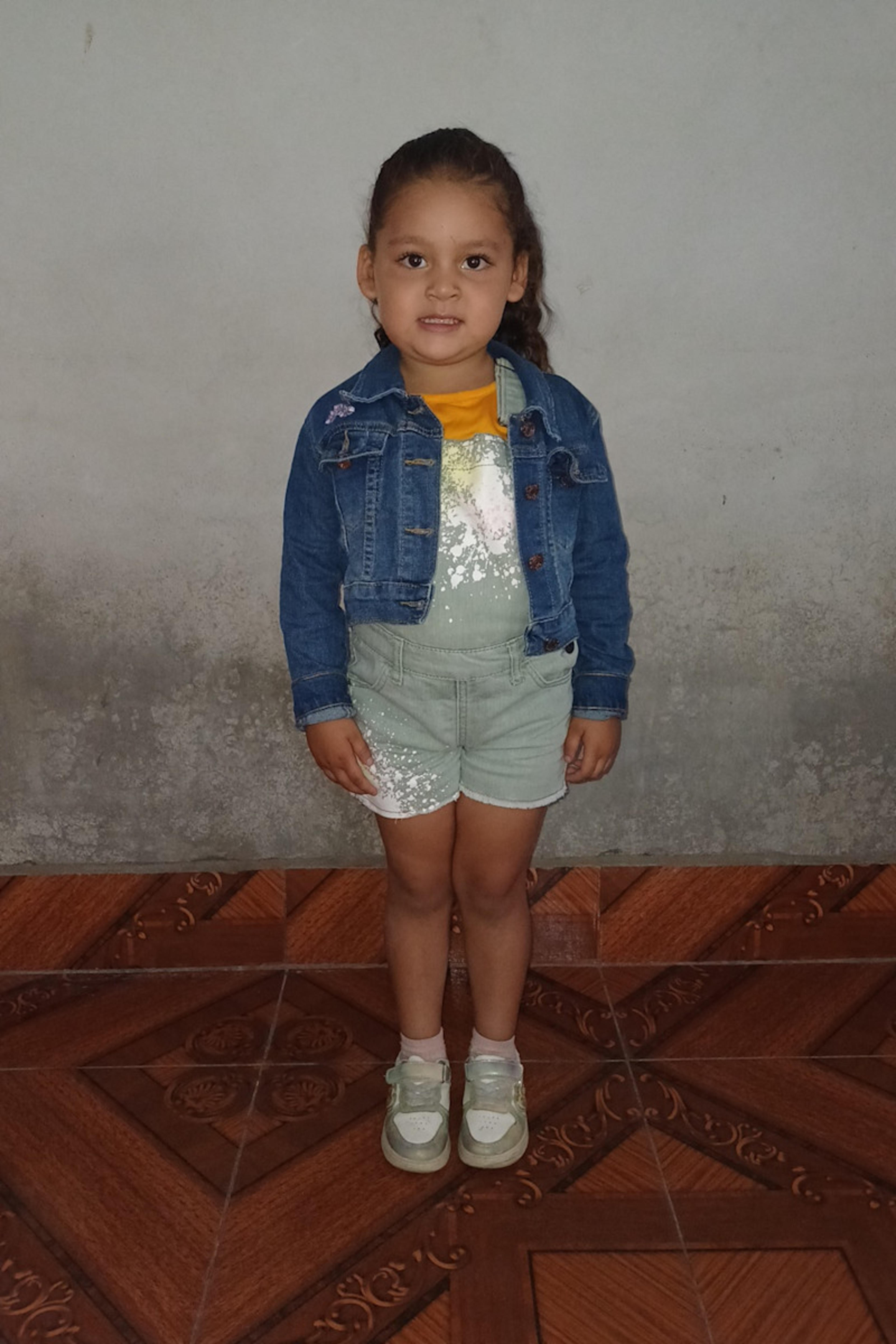 An unsponsored girl named Sherill from Nicaragua who has waited 157 days for a sponsor.