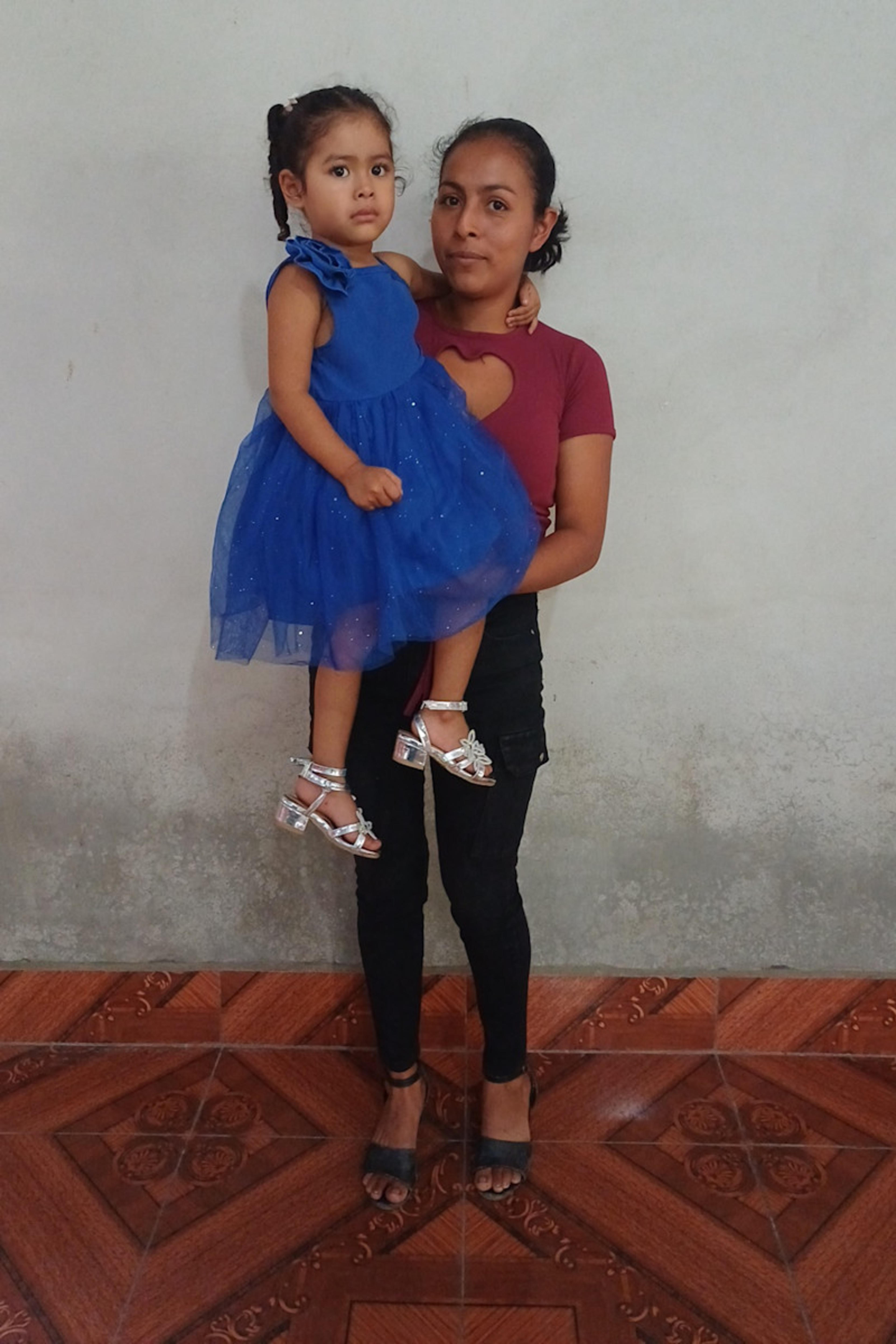 An unsponsored girl named Genesis from Nicaragua who has waited 157 days for a sponsor.