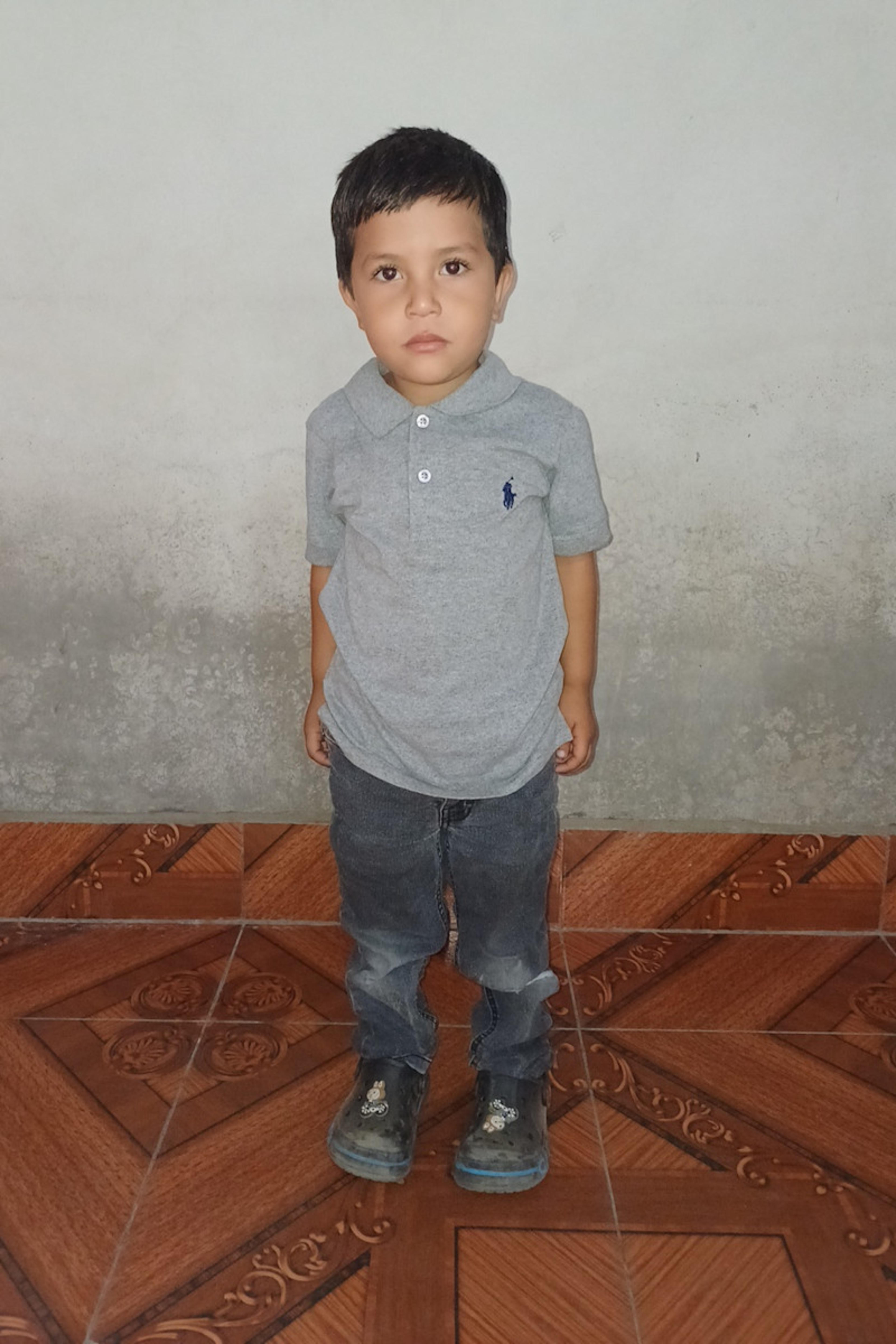 An unsponsored boy named Merwin from Nicaragua who has waited 157 days for a sponsor.