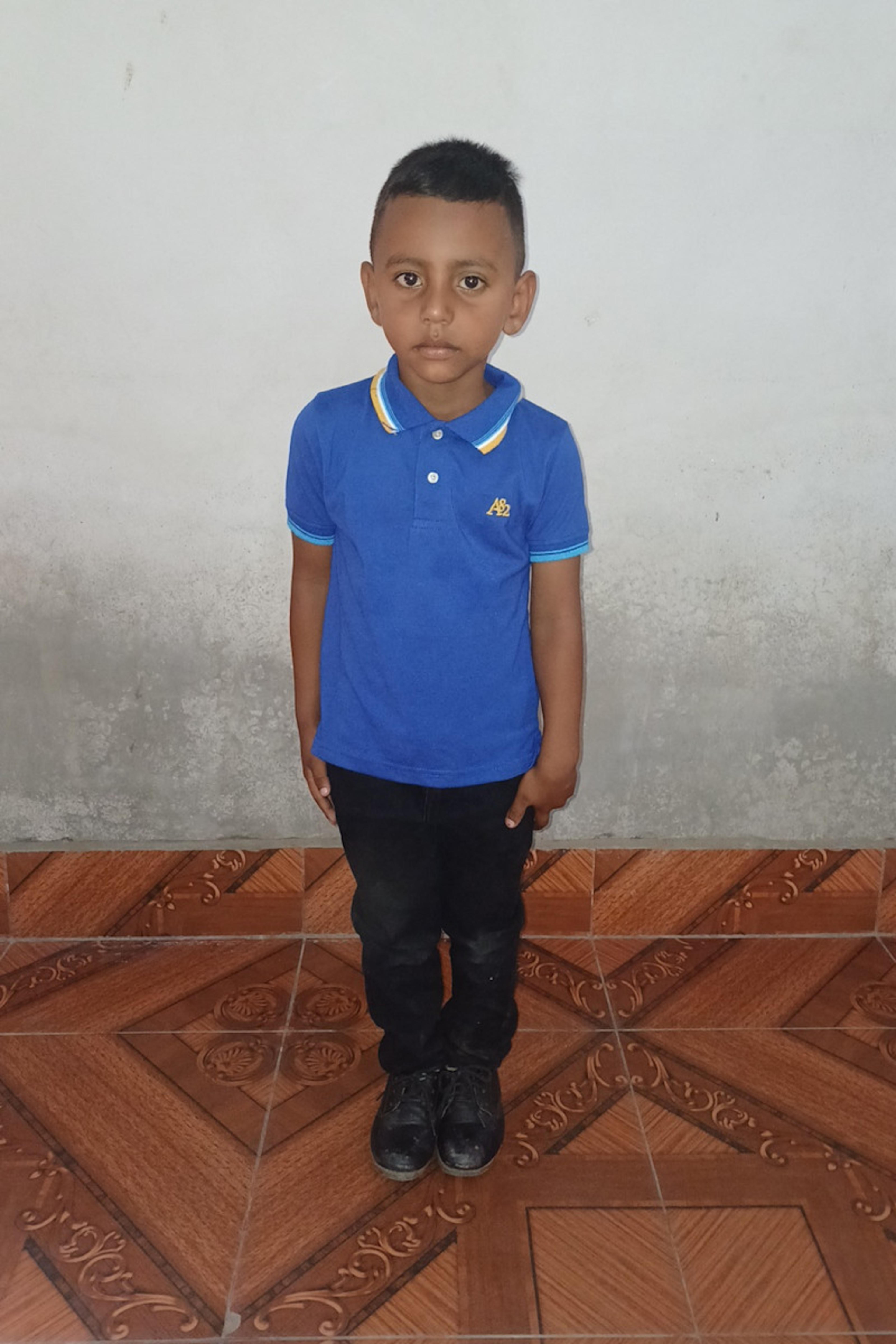 An unsponsored boy named Levit from Nicaragua who has waited 157 days for a sponsor.