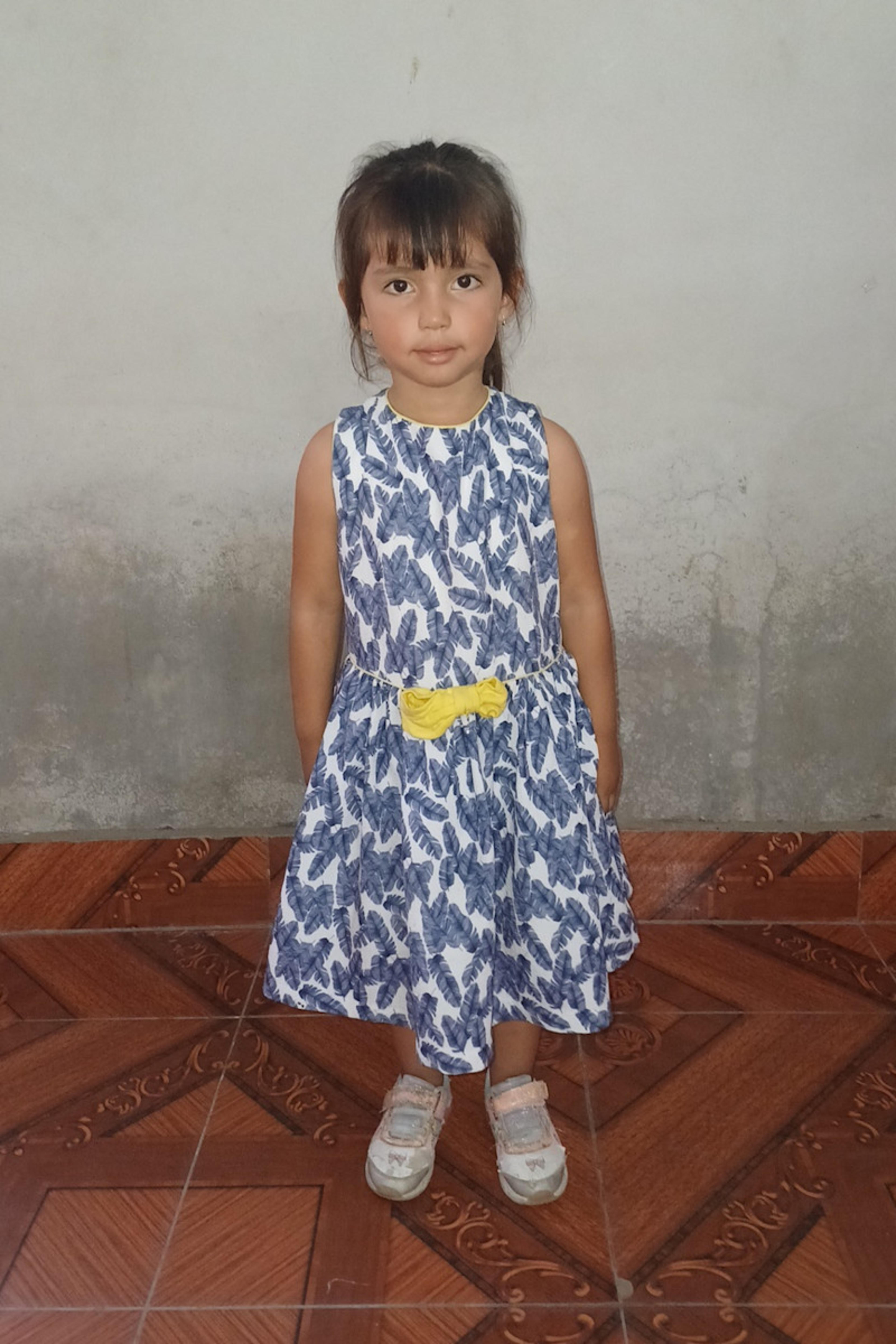 An unsponsored girl named Helyn from Nicaragua who has waited 157 days for a sponsor.