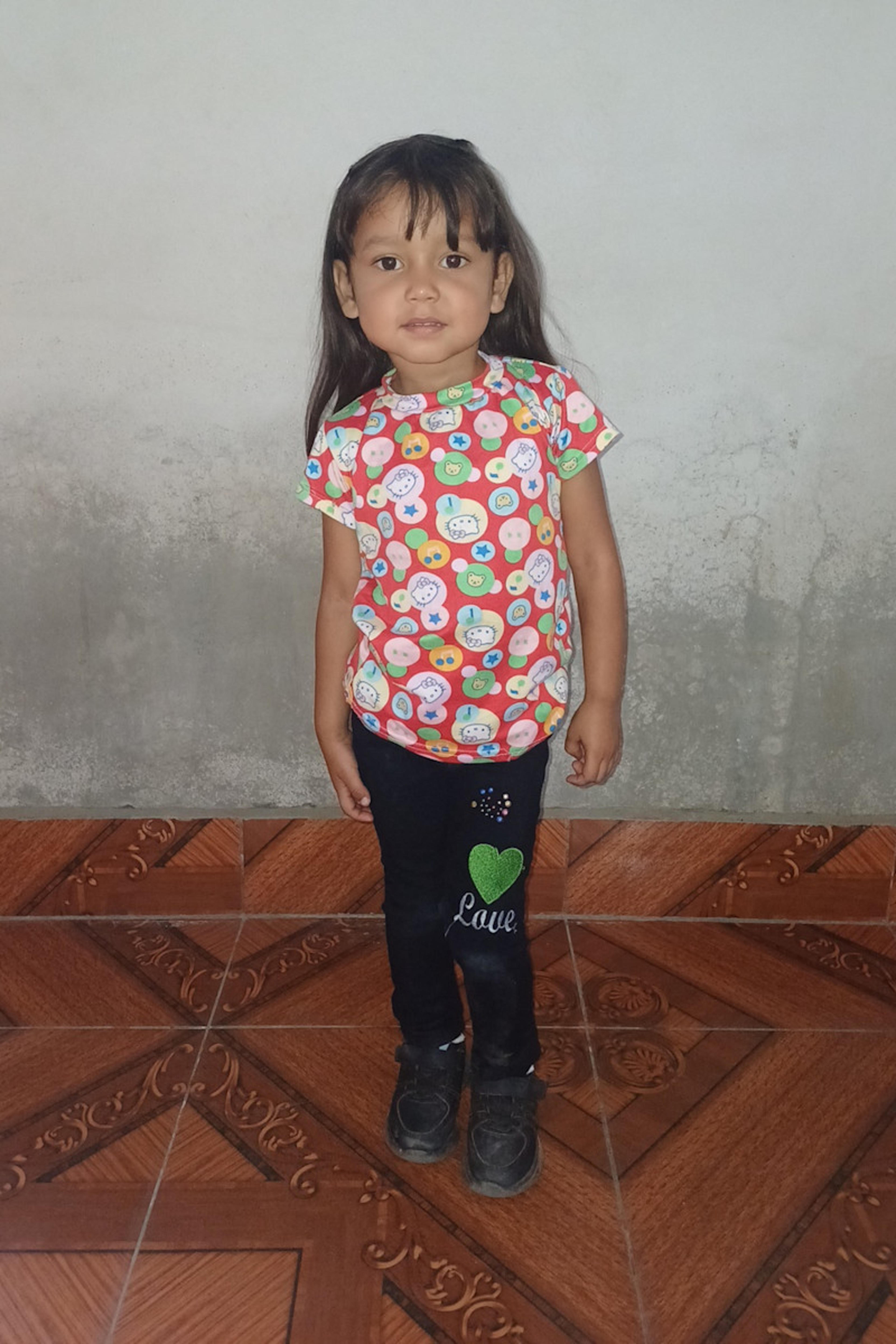 An unsponsored girl named Jeydeling from Nicaragua who has waited 157 days for a sponsor.