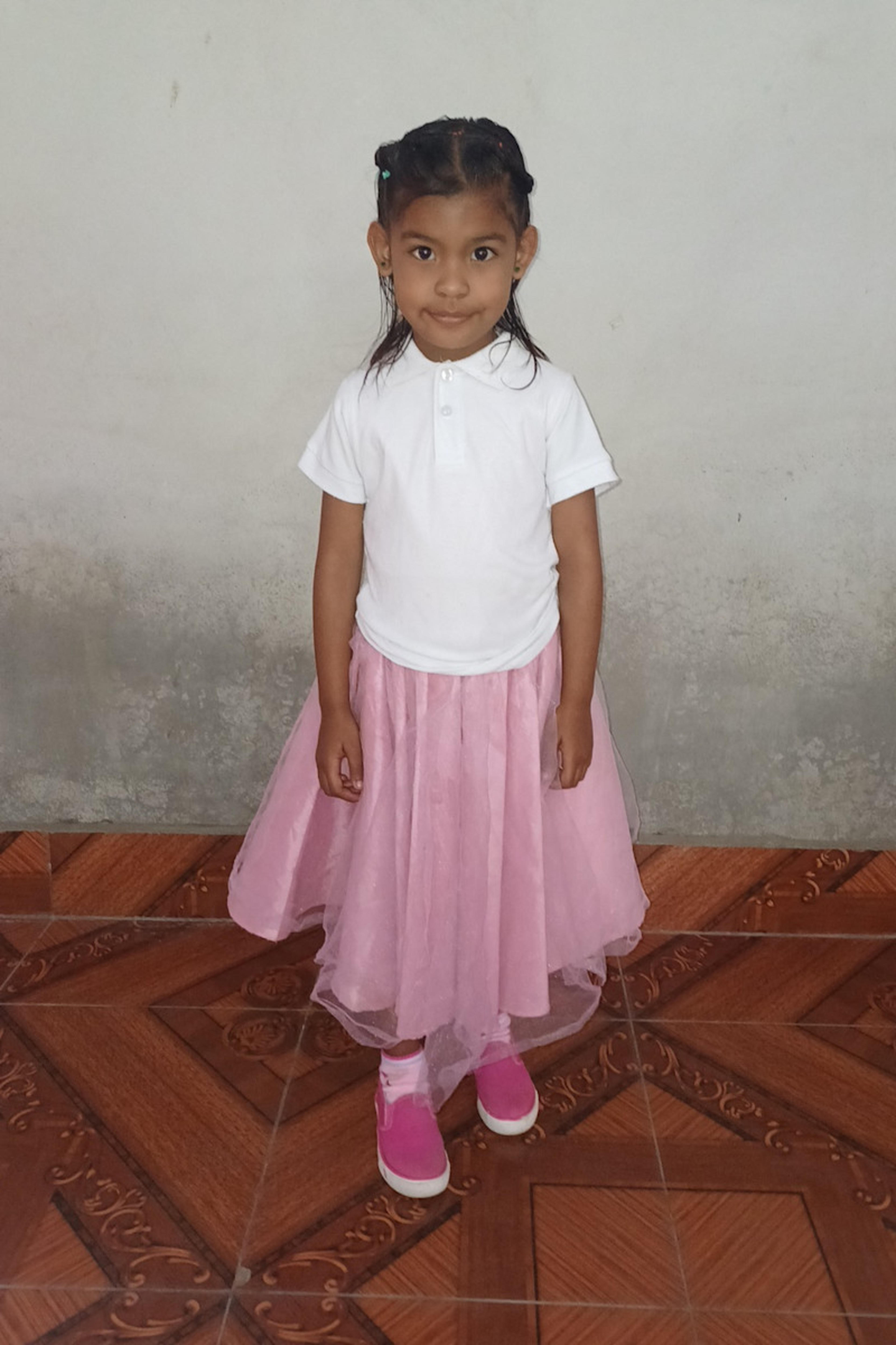 An unsponsored girl named Freydi from Nicaragua who has waited 157 days for a sponsor.